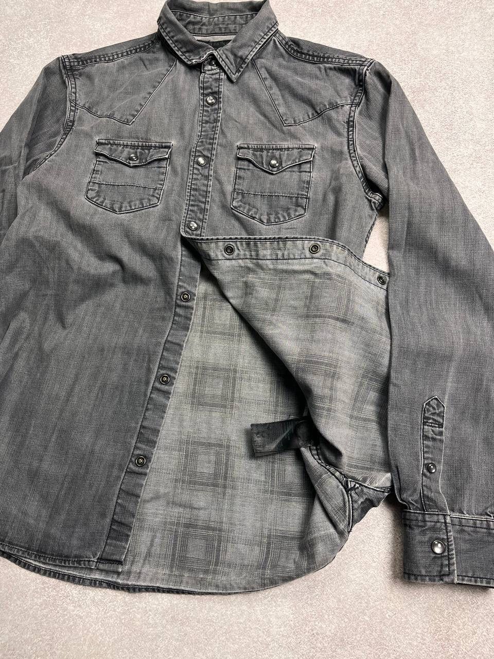 Allsaints × Vintage VINTAGE ALLSAINTS AVANTGARDE GRAY BUTTON SHIRT S Size US S / EU 44-46 / 1 - 6 Thumbnail