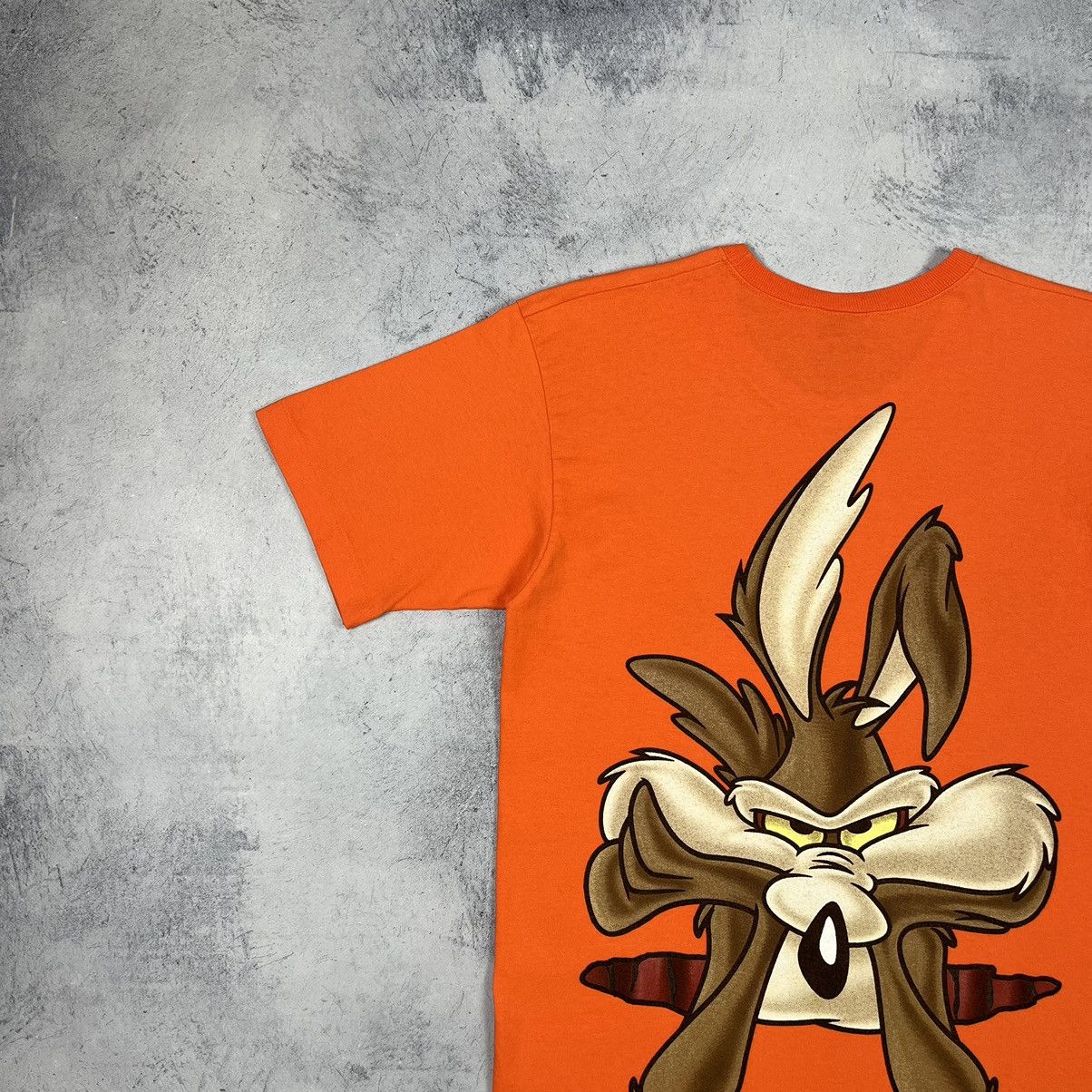 Warner Bros Vintage Wile E Coyote cartoon humor tee 1998 Size US S / EU 44-46 / 1 - 8 Thumbnail