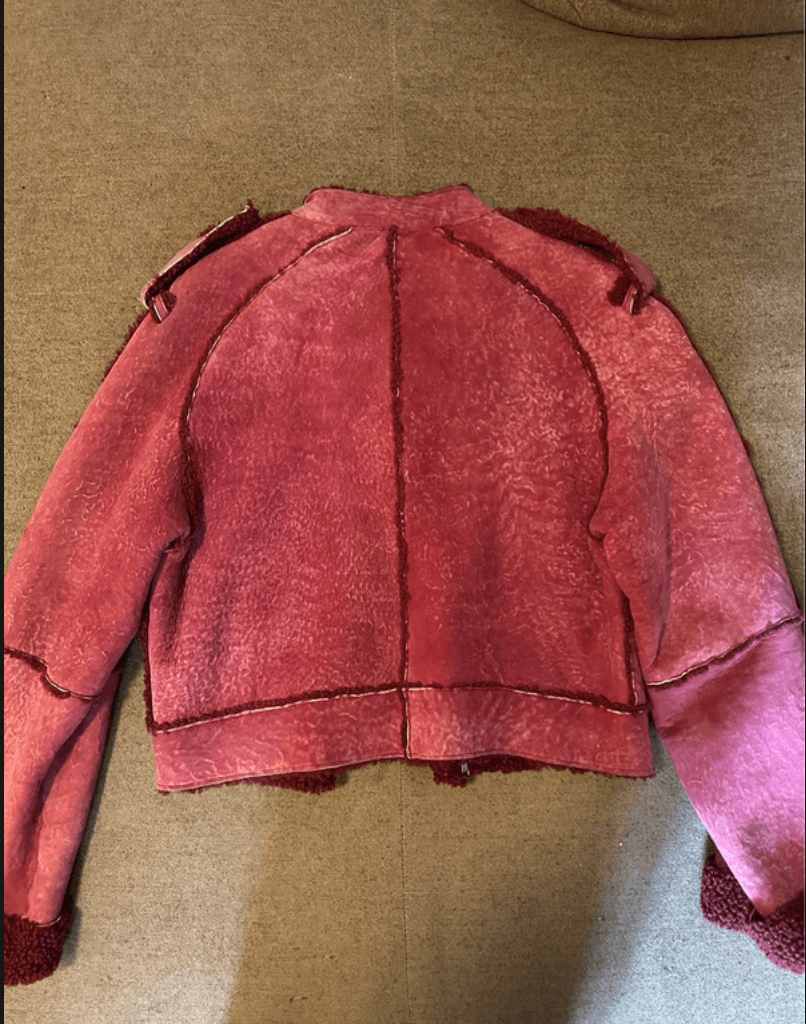 Dior Dior jacket sheepskin coat shearling leather biker Vintage Size L / US 10 / IT 46 - 5 Thumbnail