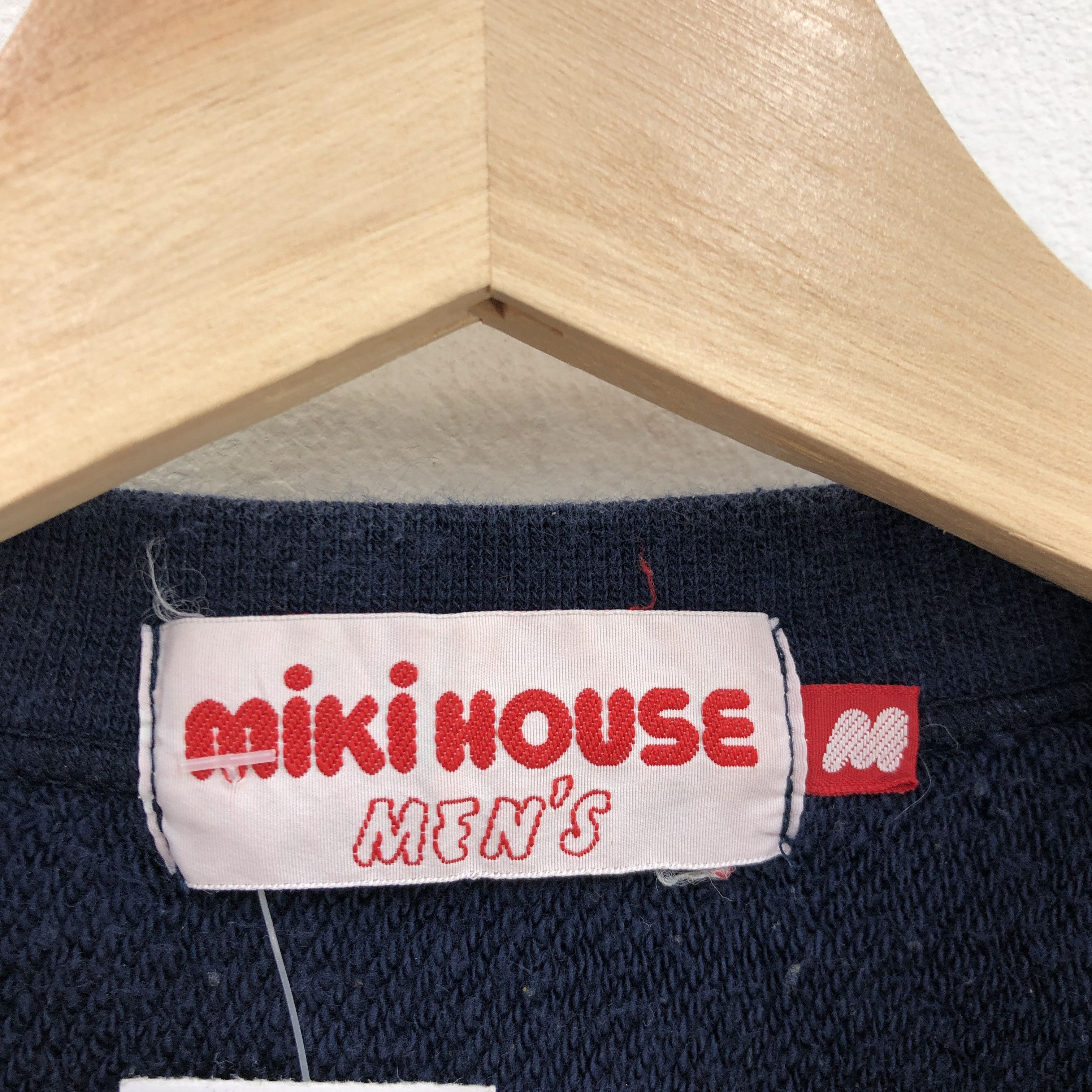 Japanese Brand × Vintage Vintage 90s Miki House Sweatshirt Japanese Sweaters Jumper Size US M / EU 48-50 / 2 - 6 Thumbnail