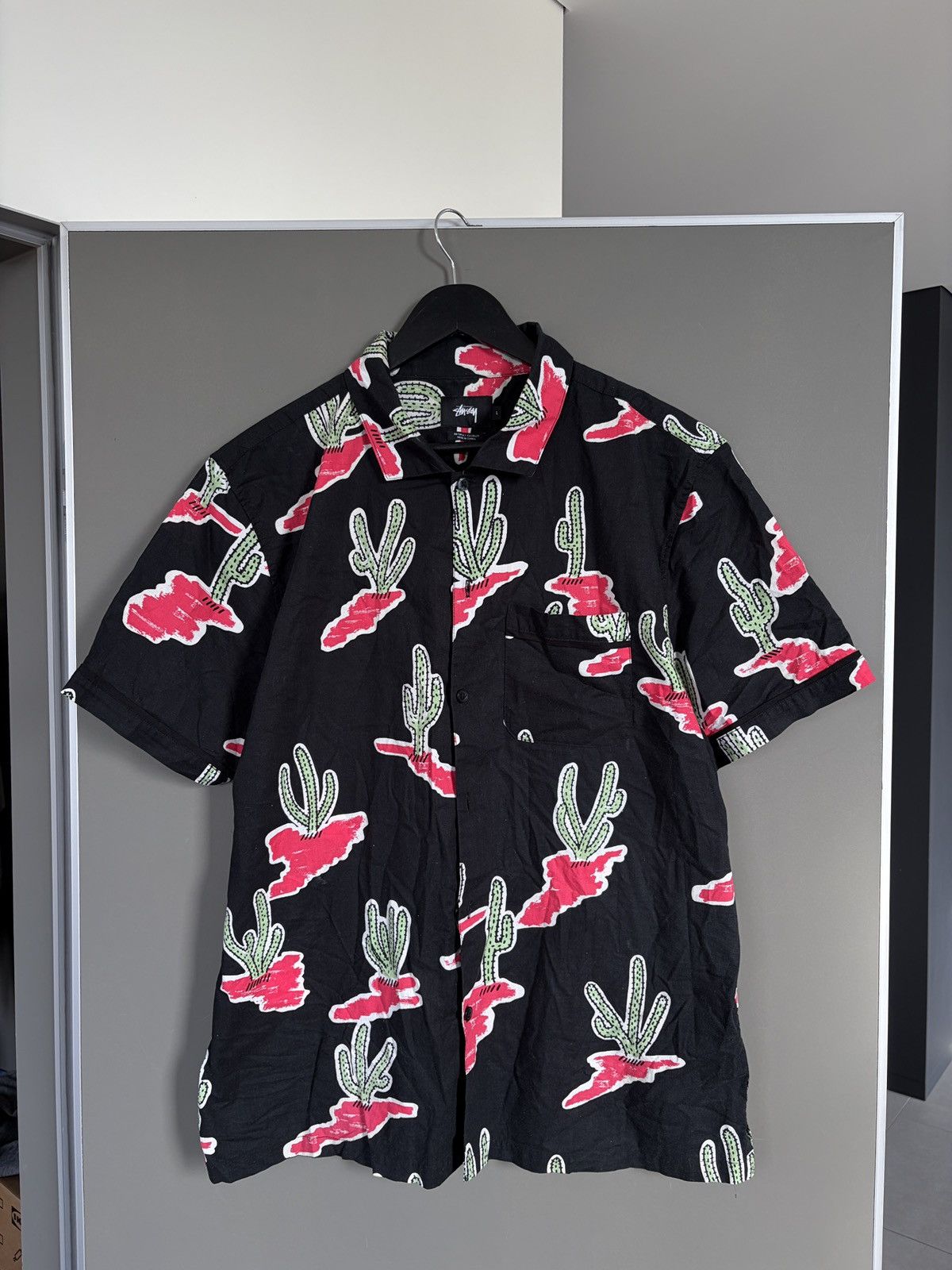 Stussy Stussy Cactus Short SleeveShirt Size US L / EU 52-54 / 3 - 1 Thumbnail