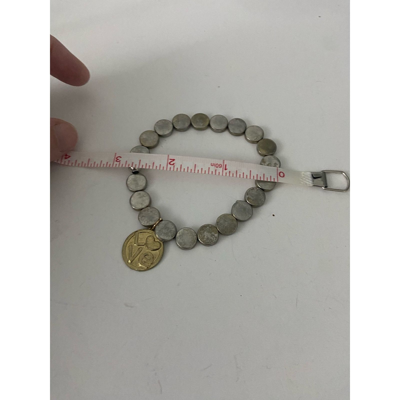 Handmade metal bead bracelet Size ONE SIZE - 4 Thumbnail