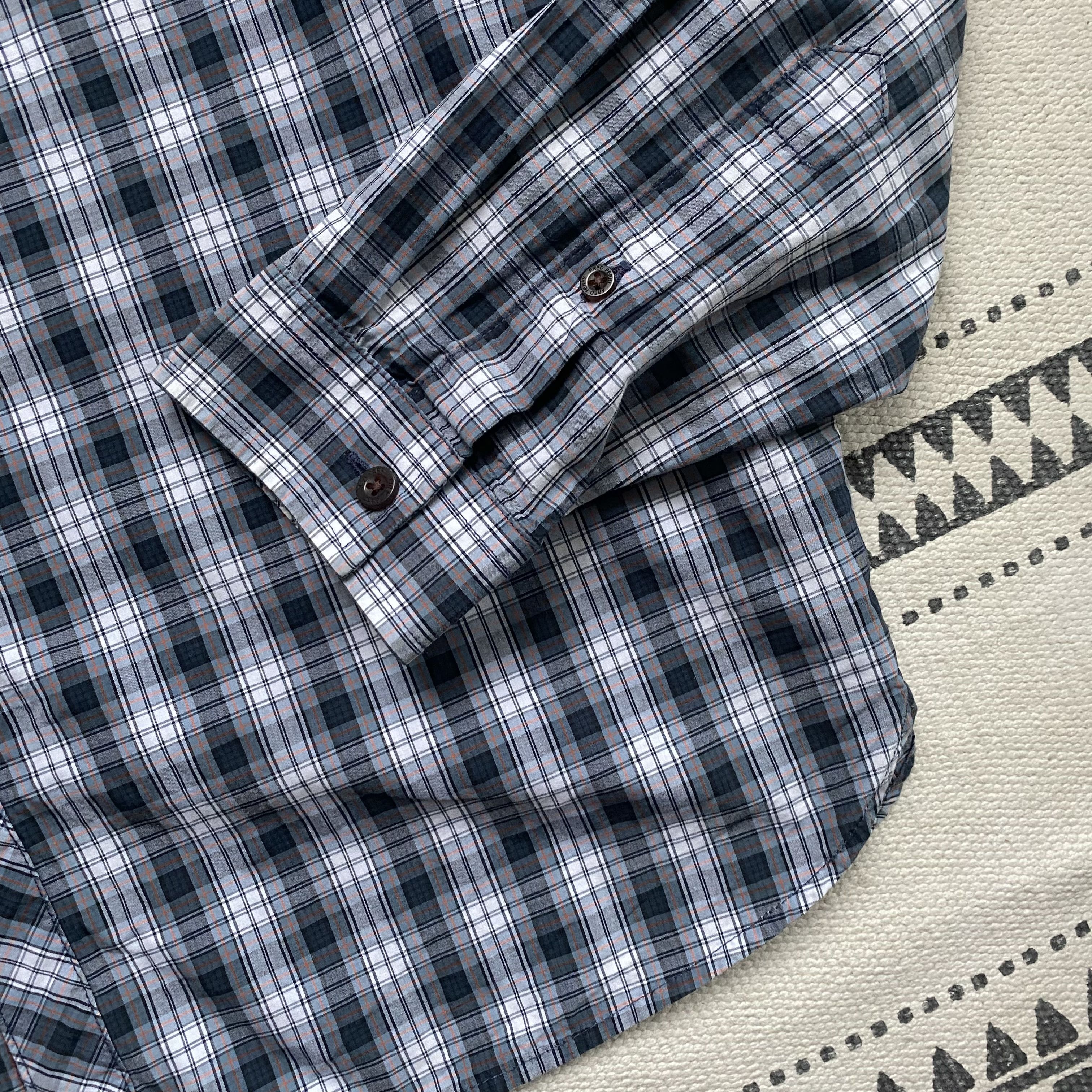 Fred Perry Fred Perry Classic Flannel Shirt Checked Travis Scott Style Size US M / EU 48-50 / 2 - 7 Thumbnail