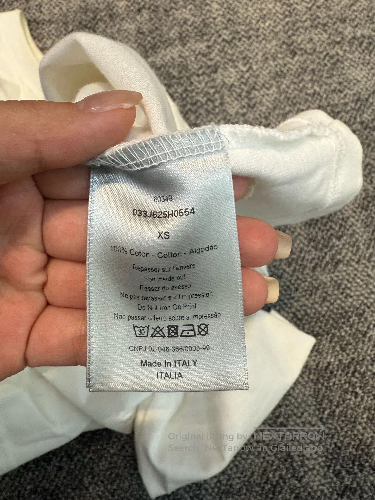 Dior Dior XS Short-Sleeve T-Shirt. Size XS / US 0-2 / IT 36-38 - 3 Thumbnail