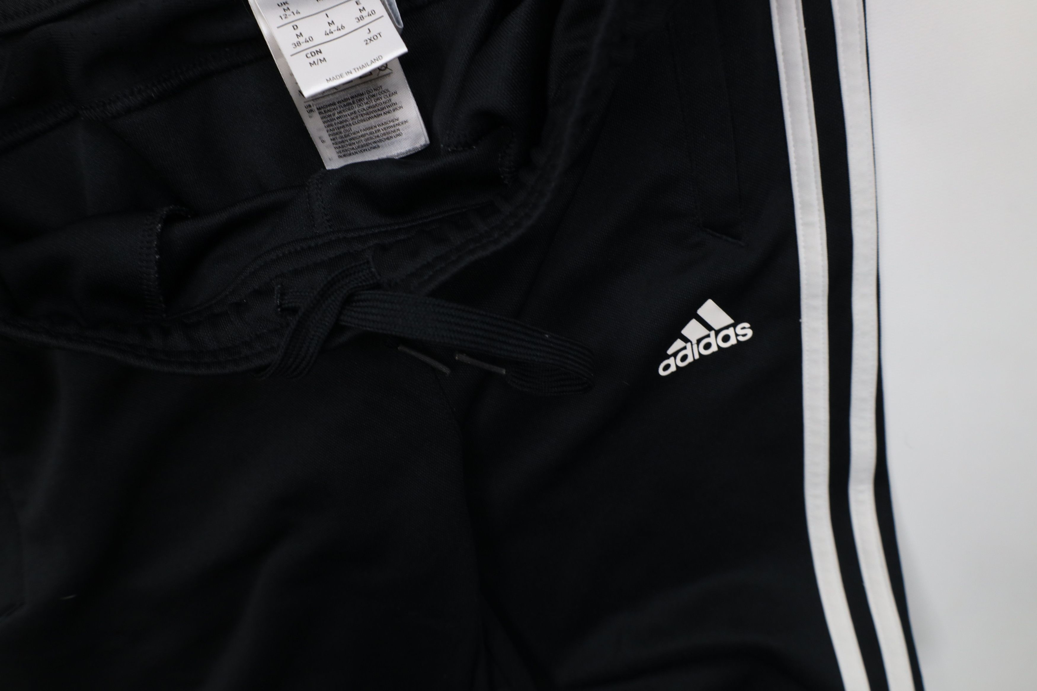 Adidas Vintage Y2K Adidas Tapered Leg Running Soccer Pants Black Size US 34 / EU 50 - 9 Thumbnail