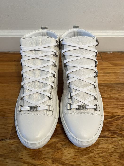 balenciaga arena high top white