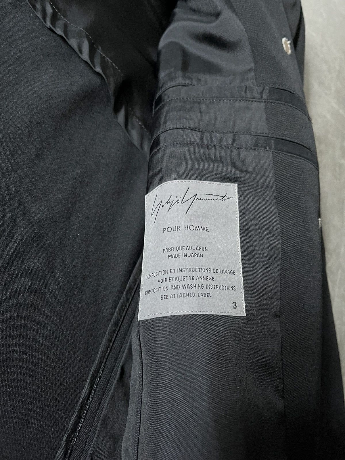 Yohji Yamamoto Vintage Yohji Yamamoto runway black blazer very rare Size US M / EU 48-50 / 2 - 11 Thumbnail
