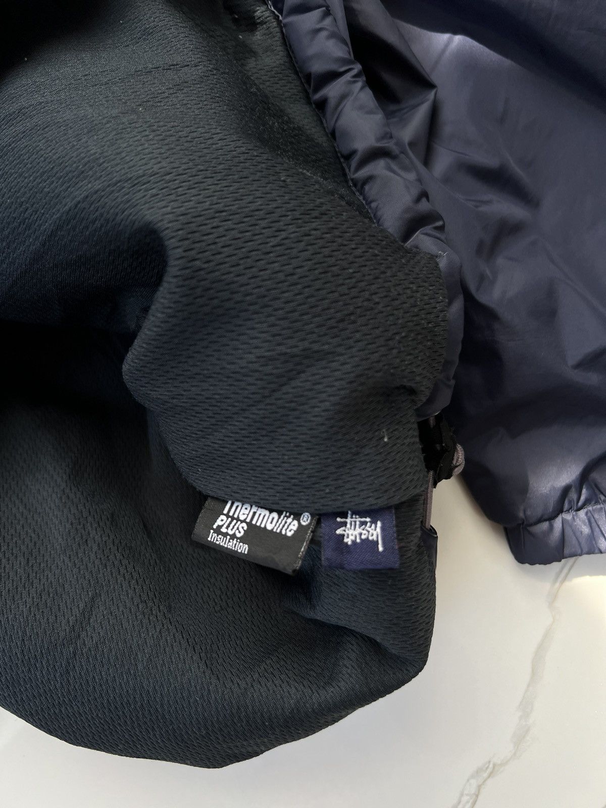Stussy × Vintage 90's STUSSY STUC RETRO BIG LOGO RARE JACKET Y2K Size US L / EU 52-54 / 3 - 7 Thumbnail