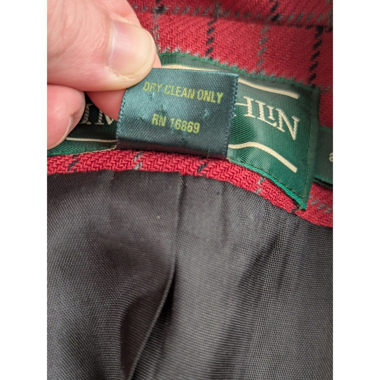 J.McLaughlin J McLaughlin Jacket Red Plaid Cropped Preppy Wool Academia Size M / US 6-8 / IT 42-44 - 6 Thumbnail