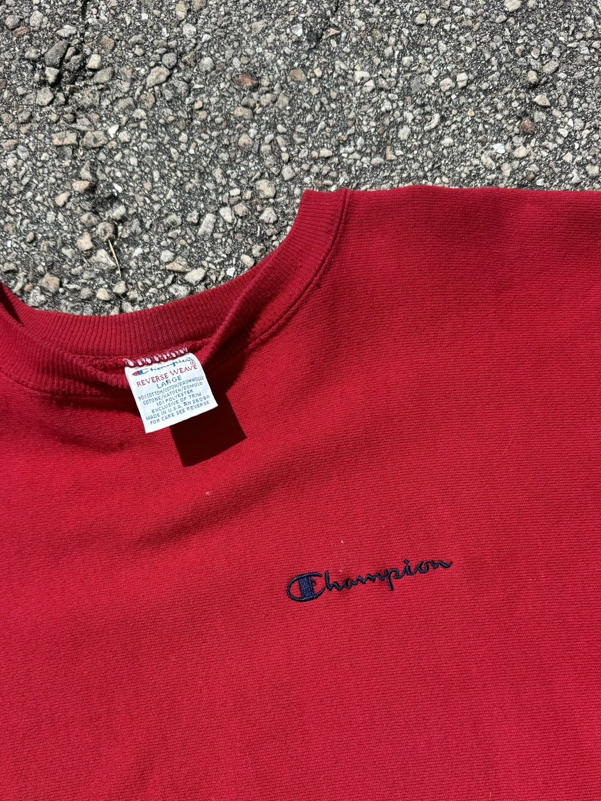 Champion 90s Vintage Champion Reverse Weave Made in USA Pullover rare Size US L / EU 52-54 / 3 - 5 Thumbnail