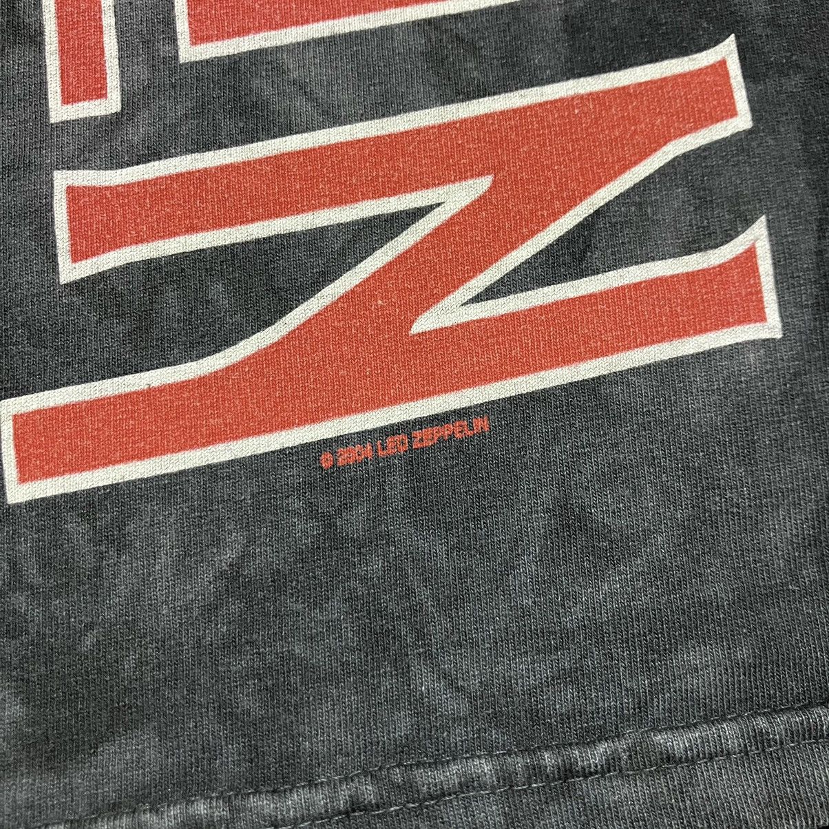 Led Zeppelin Vintage LED ZEPPELIN 2004 Liquid Blue Tie Dye T-shirt Size US L / EU 52-54 / 3 - 4 Thumbnail