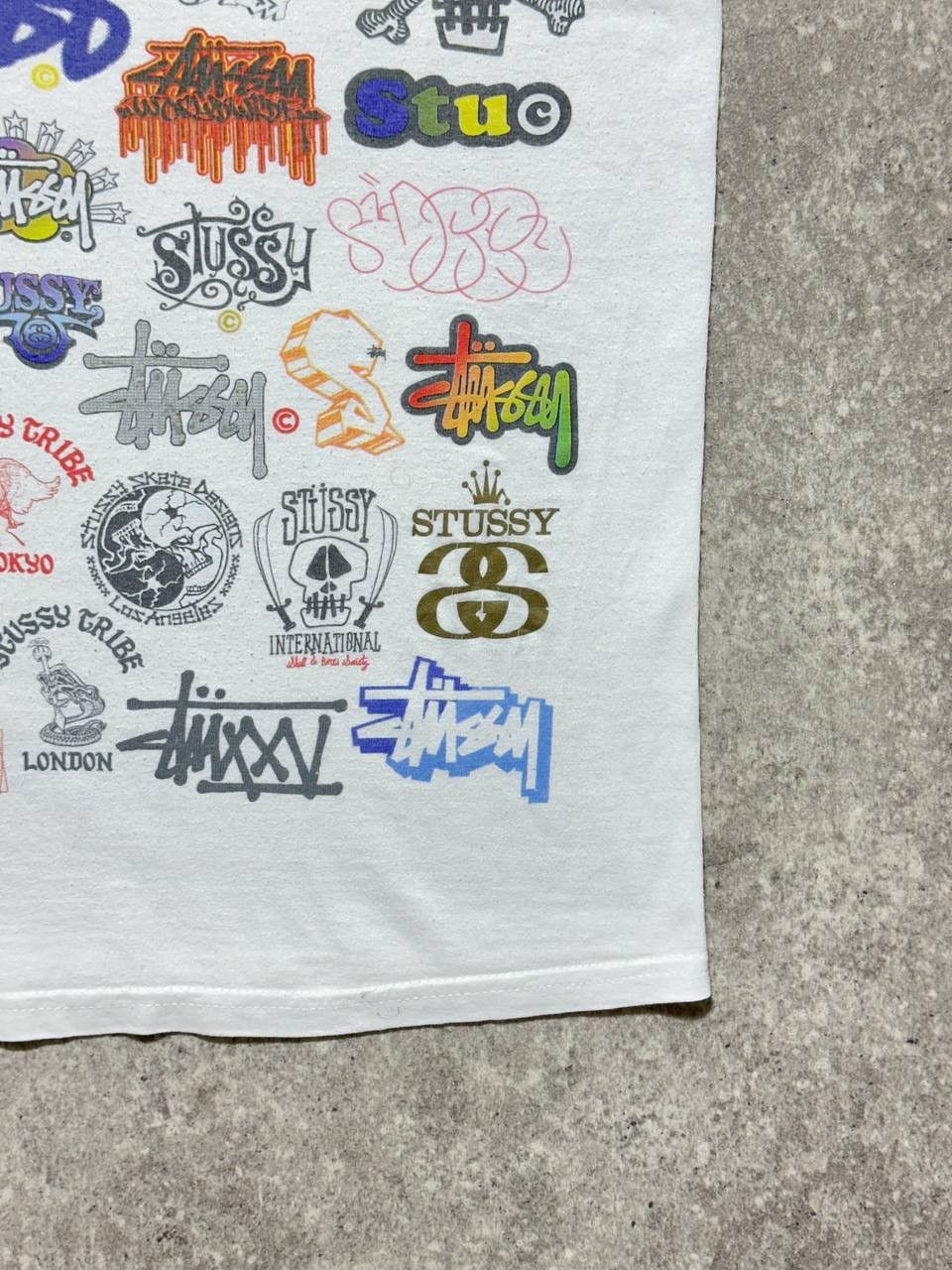 Stussy Stussy 2008 All Logos Tee Size US M / EU 48-50 / 2 - 8 Thumbnail