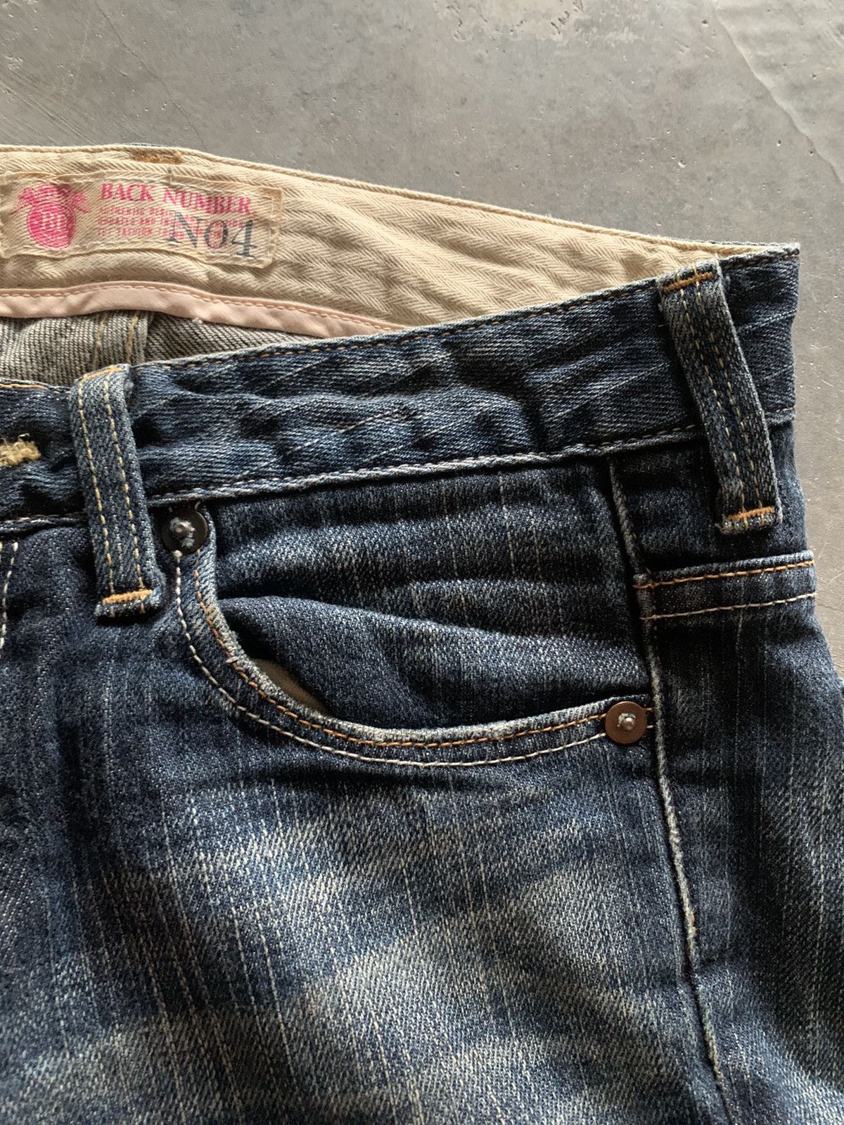 Japanese Brand flared back number japanese jeans like ifsixwasnine / lgb Size 29" - 7 Thumbnail