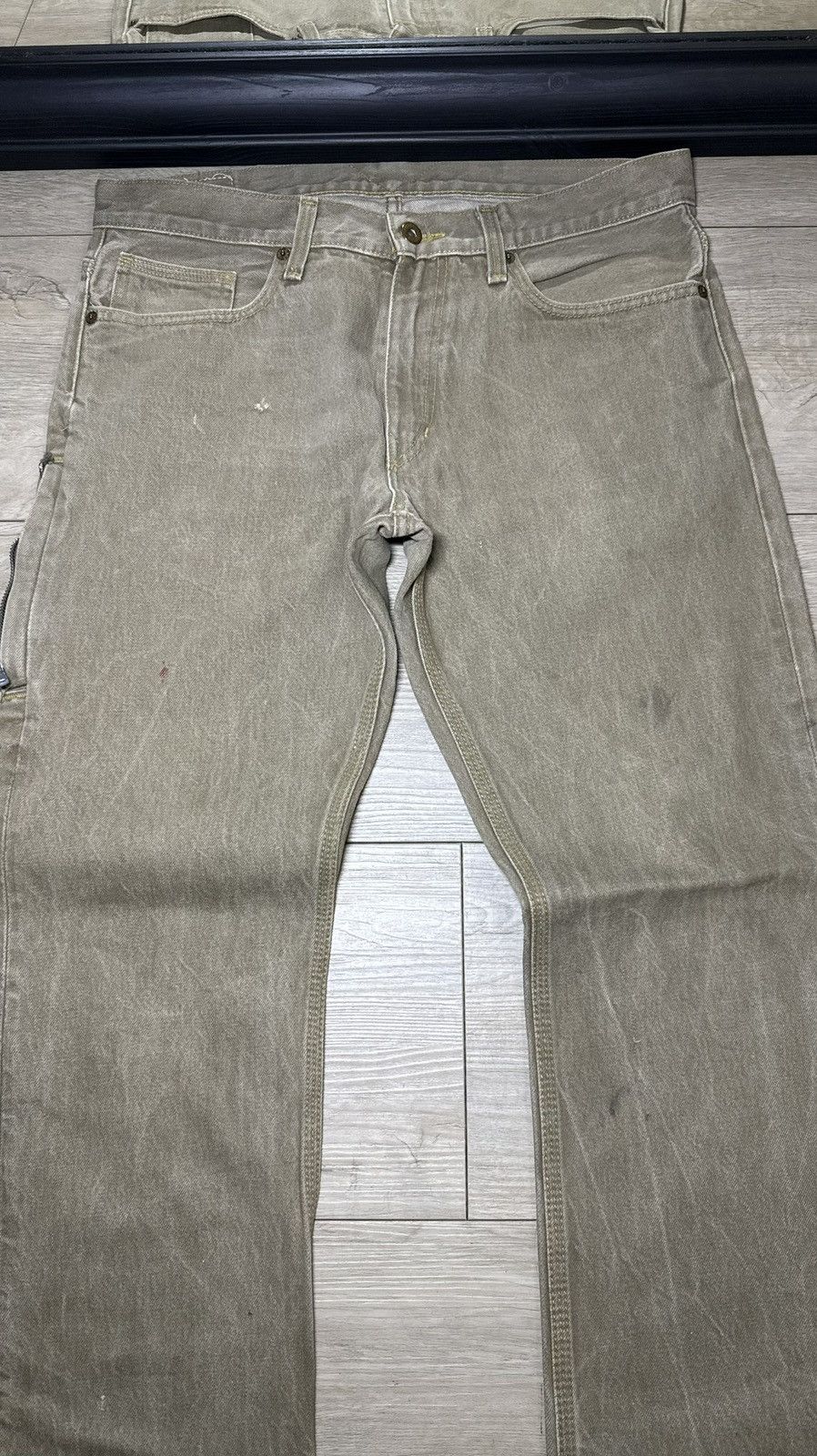 Levi's Y2K 2000s Levi’s 511 34 x 32 Faded Stone Wash Baggy Denim Size US 34 / EU 50 - 3 Thumbnail