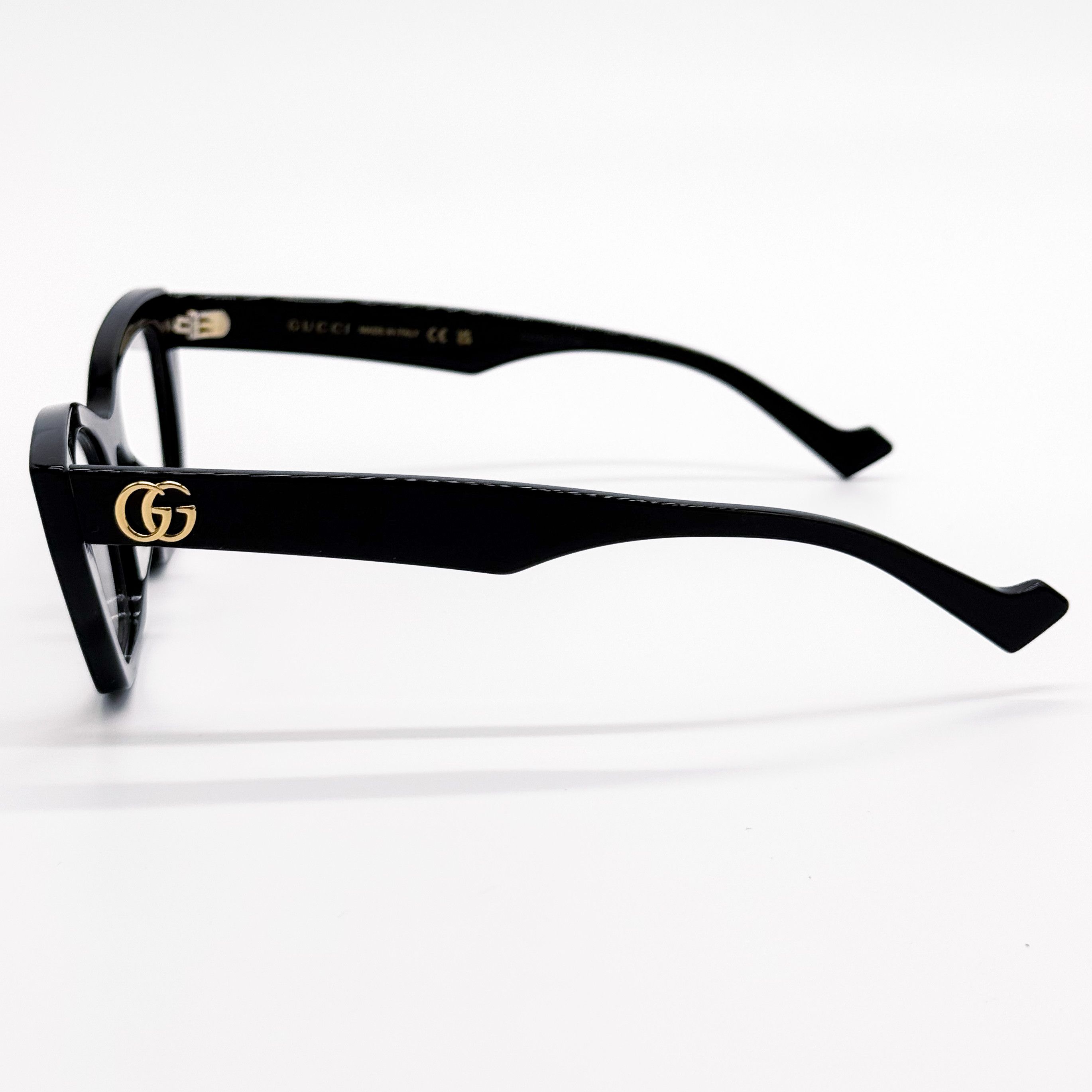 Gucci NEW GUCCI GG1334O 001 EYEGLASSES WOMEN BLACK CAT EYE GUCCI Size ONE SIZE - 8 Thumbnail