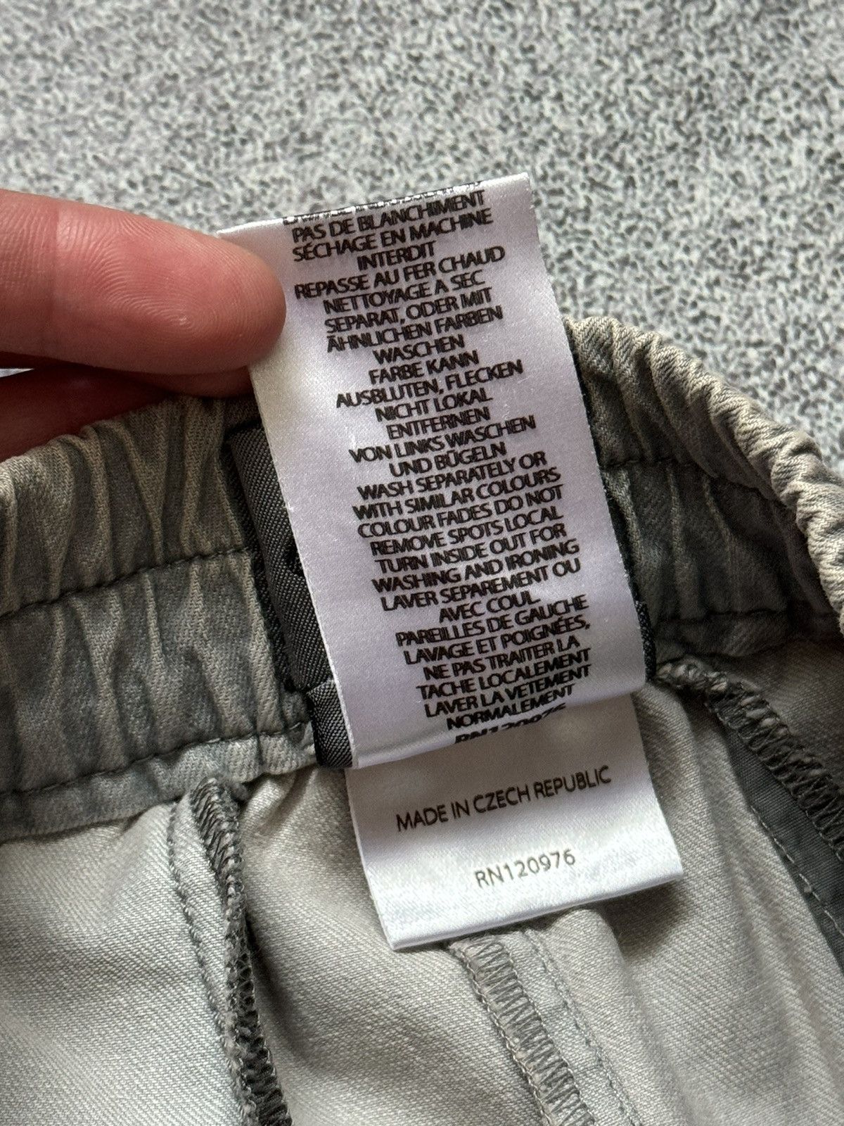 Vintage Oska 1size gray Wmns pant trouser chino relaxed faded Size 26" / US 2 / IT 38 - 10 Thumbnail