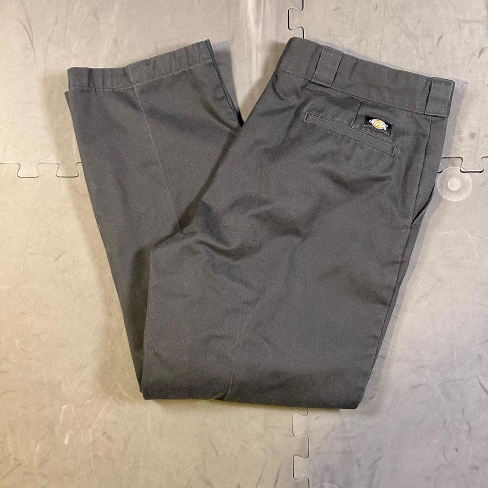 Dickies Dickies Men's Grey and Black Trousers Size US 36 / EU 52 - 1 Thumbnail
