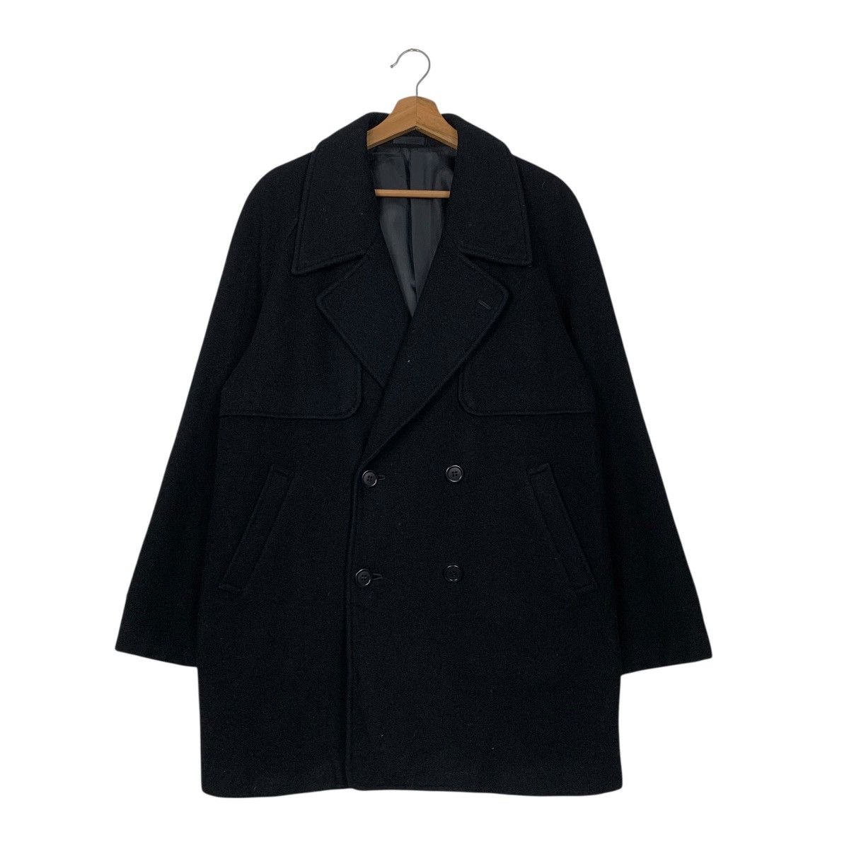 Other Nicole St Gilles Double Breasted Overcoat Size US M / EU 48-50 / 2 - 1 Thumbnail