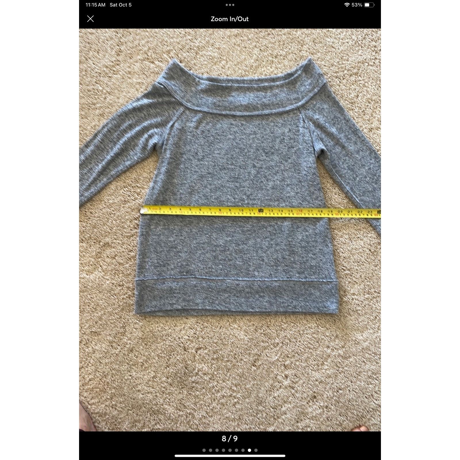 & Other Stories Gibson off shoulder sweater, S Size S / US 4 / IT 40 - 8 Thumbnail