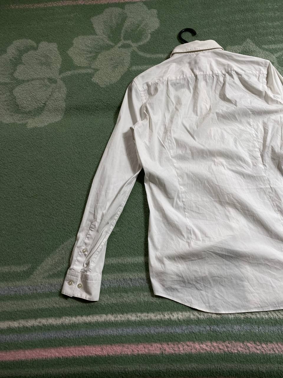 Hugo Boss × Vintage Vintage Hugo Boss Long Sleeve Embroidered Shirt Extra Slim Size US XXS / EU 40 - 12 Thumbnail