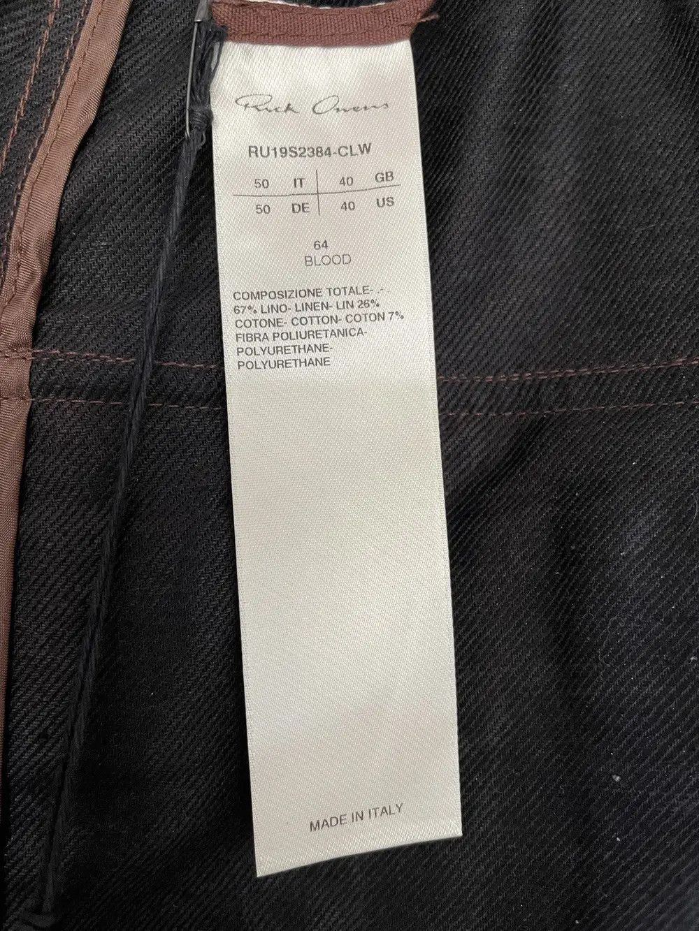 Rick Owens SS19 Babel Pods Size US 34 / EU 50 - 3 Thumbnail