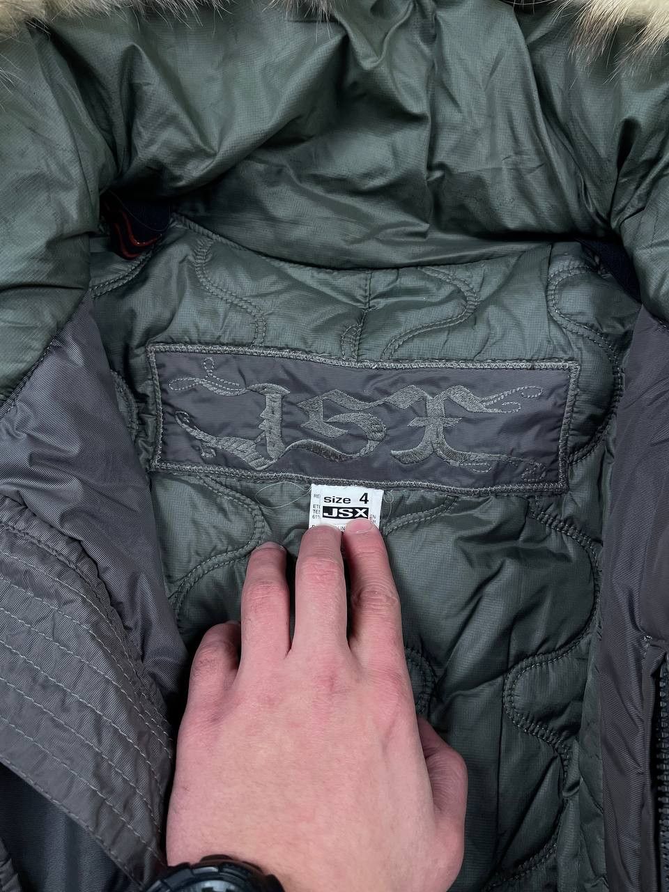 JET SET Jet Set Women's Ski Jacket with Fur Hood; Size = 4 Size US L / EU 52-54 / 3 - 2 Thumbnail