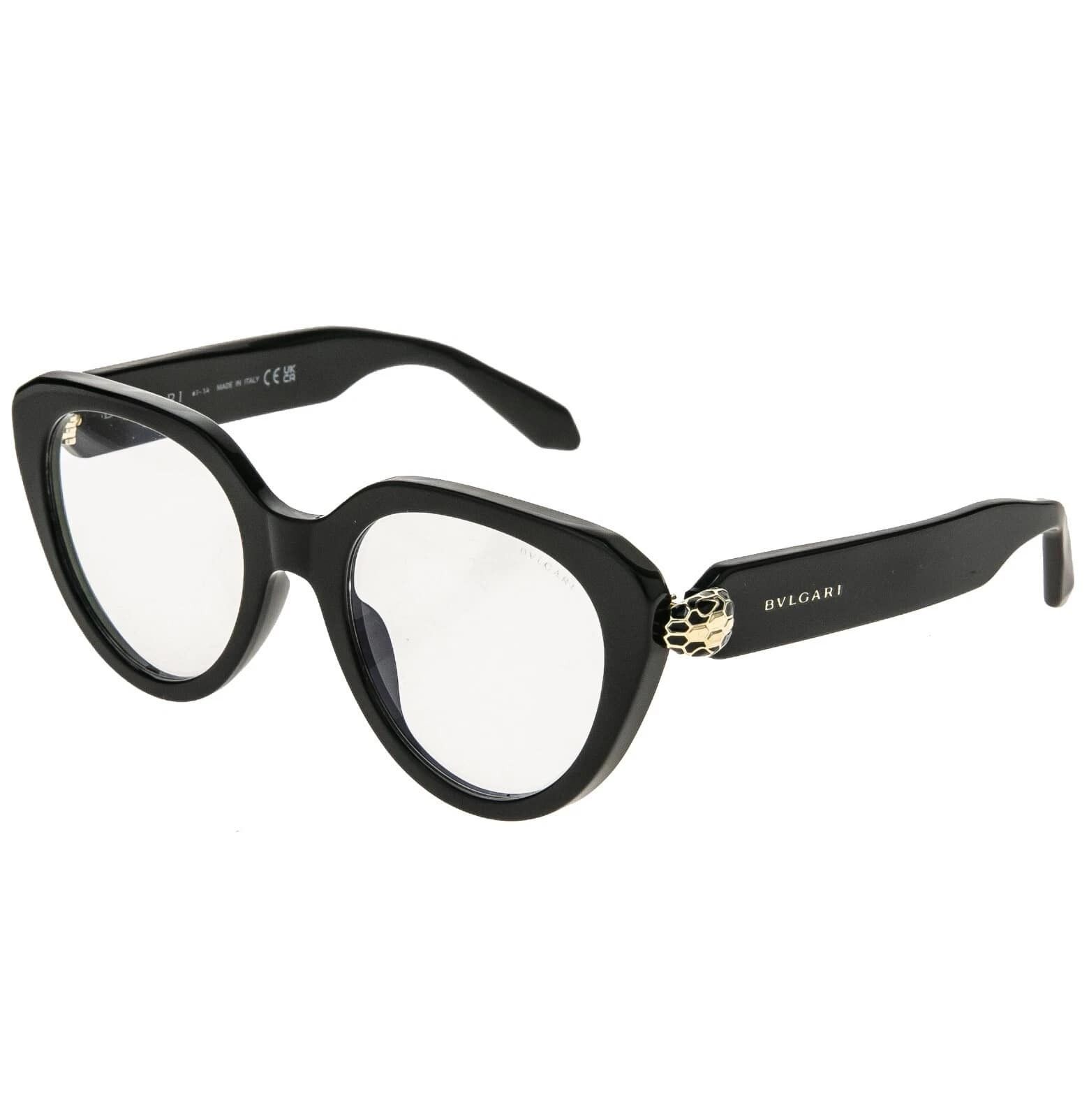 Bvlgari BVLGARI 50003 Serpenti BV50003I Black Optical Eyeglass Style Size ONE SIZE - 9 Thumbnail