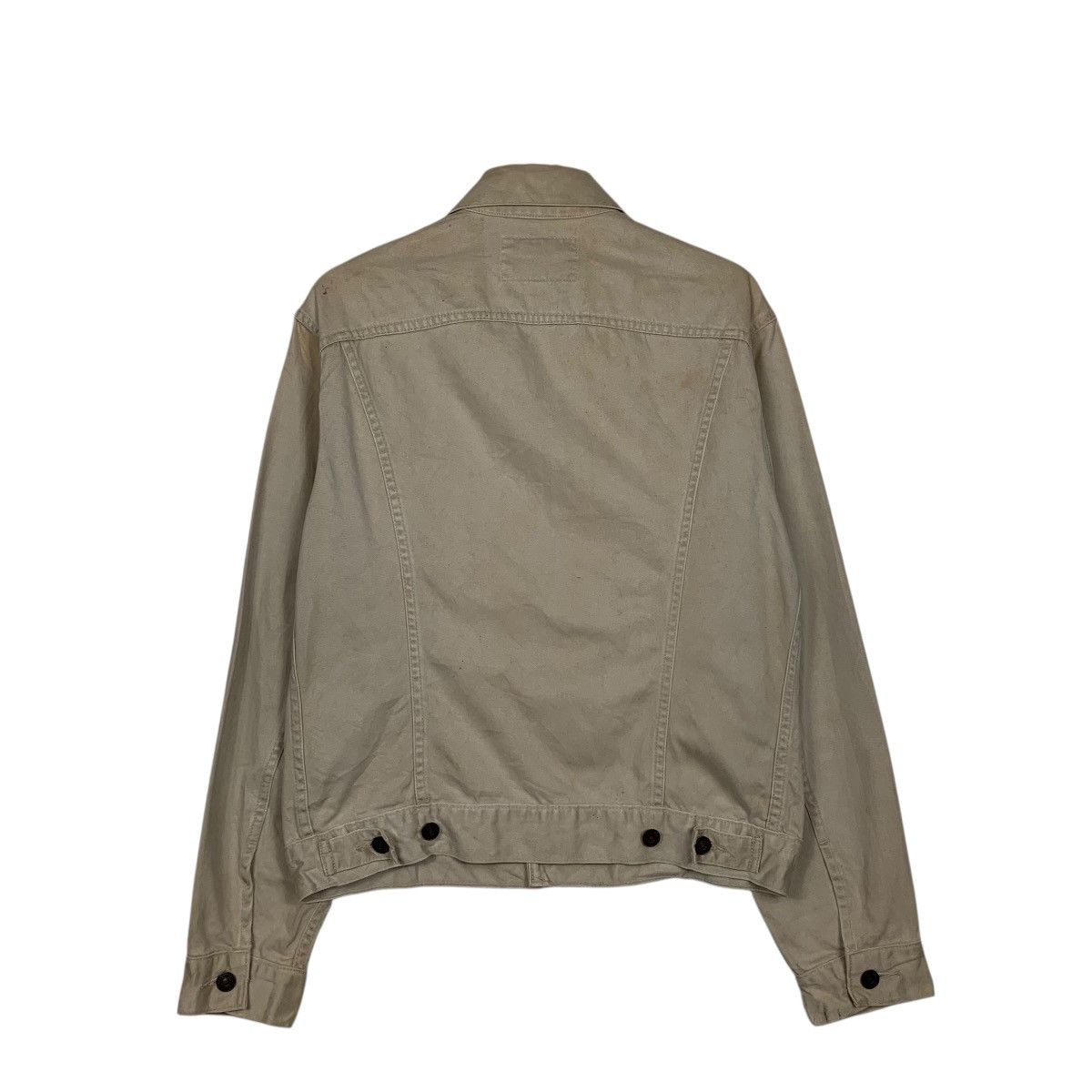 Levi's White Levis Trucker Jacket Size US S / EU 44-46 / 1 - 7 Thumbnail