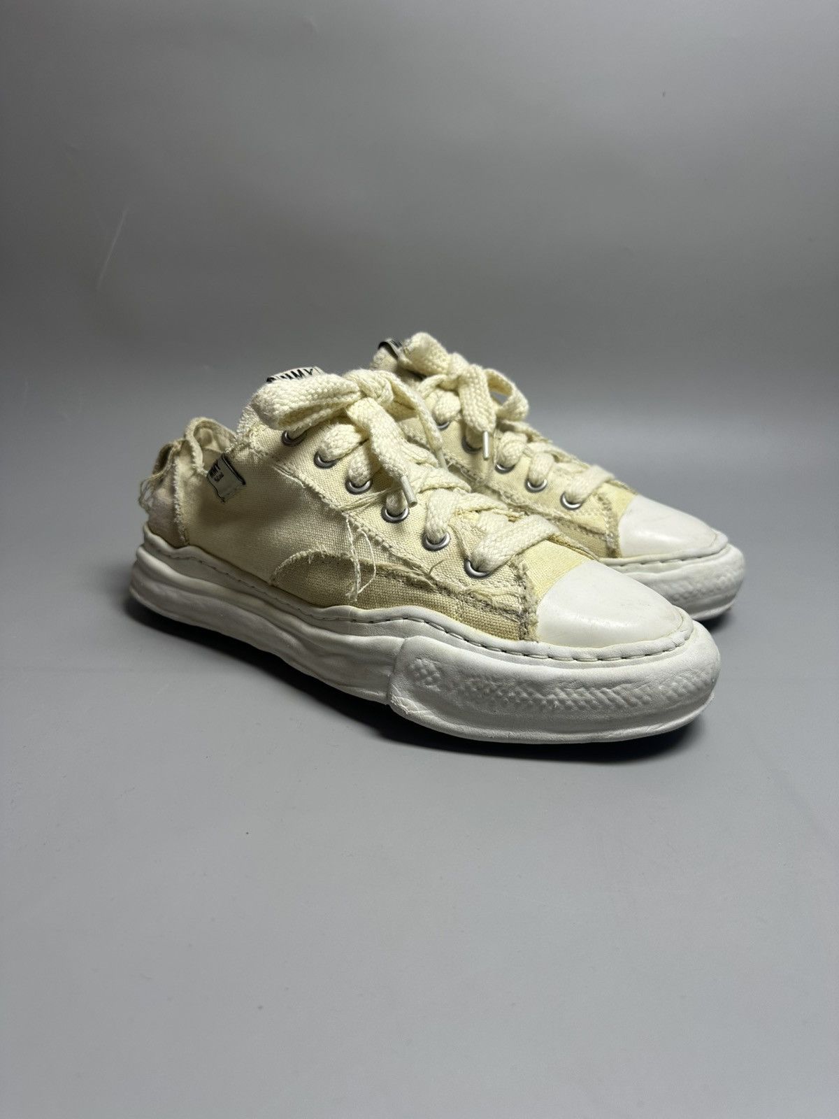 Maison MIHARA YASUHIRO × Nigel Cabourn MMY x Nigel Cabourn - Peterson Low OG Sole - Beige Size US 10 / EU 43 - 1 Thumbnail