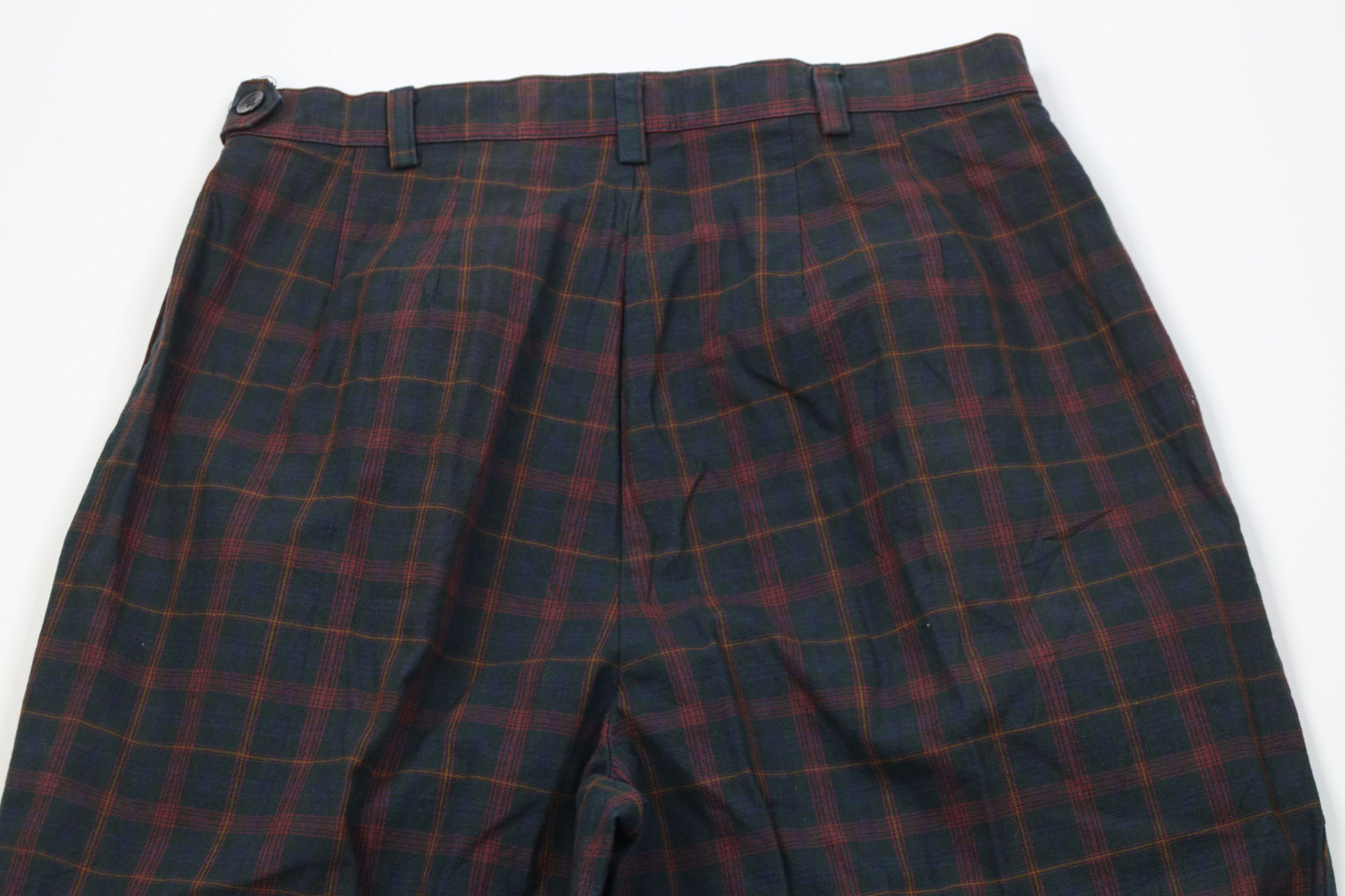 Gap Vintage 90s Gap Tapered Leg Chino Pants Trousers Plaid Size 36" / US 14 / IT 50 - 11 Thumbnail