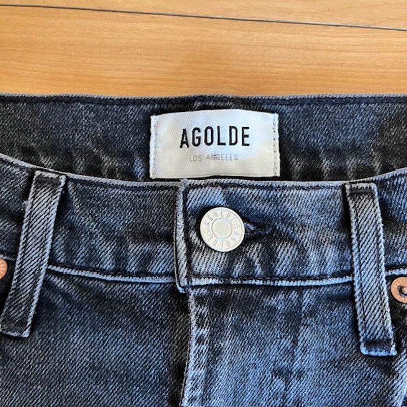 Agolde Agolde Black Jeans Size 27 - relaxed fit Size 27" / US 4 / IT 40 - 3 Thumbnail