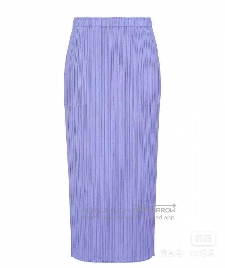 Issey Miyake Issey Miyake Color Splash Midi Skirt Size 25" / US 0 / IT 36 - 1 Thumbnail