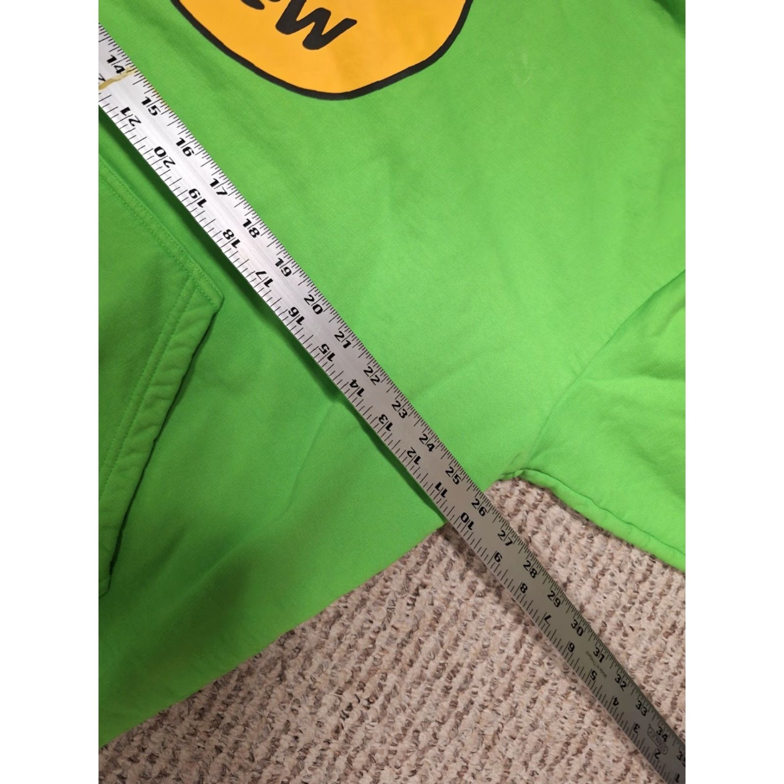 Drew House Drew House Mascot Logo Hoodie Pullover M Green Unisex Adults Heavyweight Graphic Print Oversized Hoodie Crew Pullover Retro Band Mens? Size US M / EU 48-50 / 2 - 4 Thumbnail