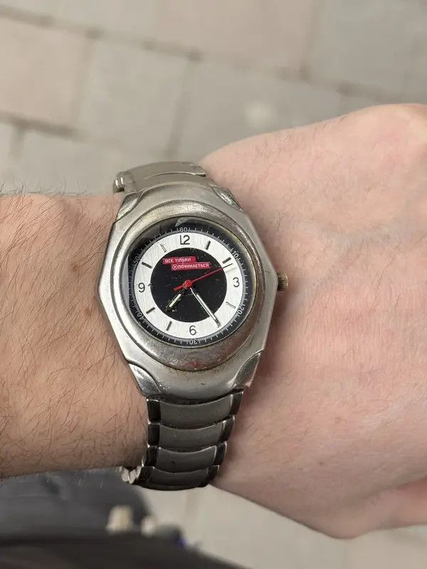 Vintage 00s VINTAGE Ukrainian watch futuristic Oakley style Size ONE SIZE - 1 Thumbnail