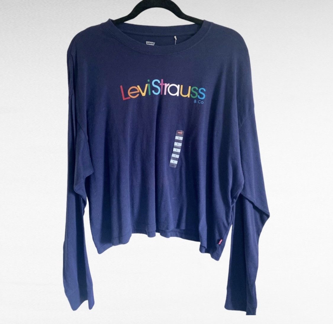 Levi's LEVI STRAUSS LONG SLEEVE SHIRT TOP TSHIRT Size L / US 10 / IT 46 - 4 Thumbnail