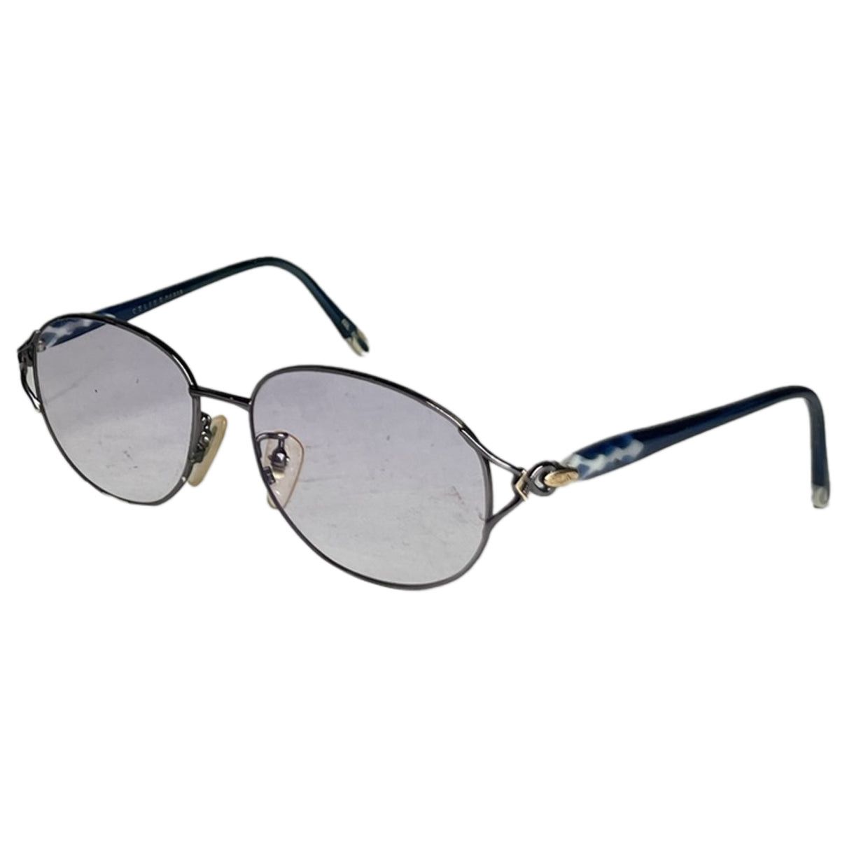 Blue Plastic Sunglasses