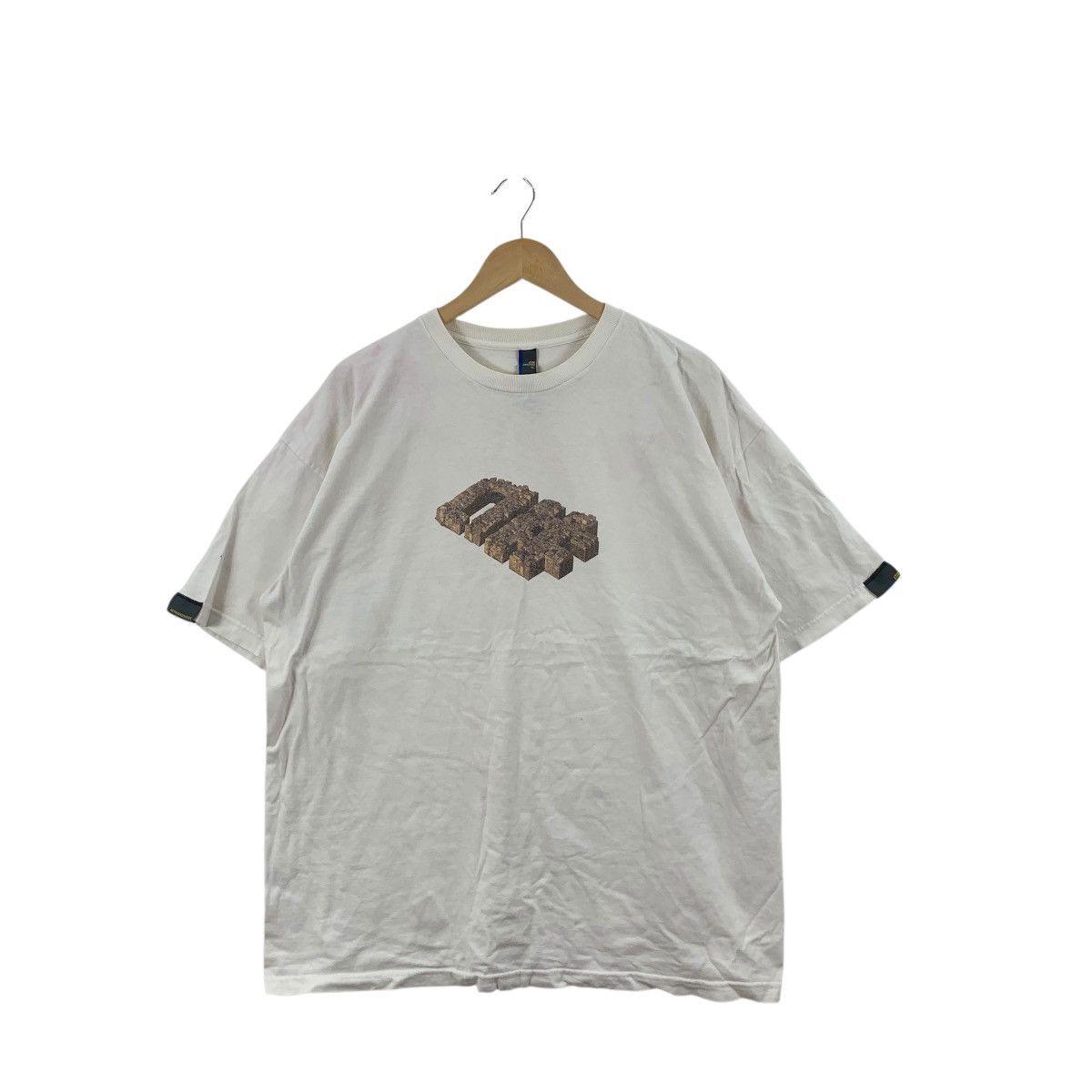Vintage Vintage 90s ALPHANUMERIC ENVIRONMENT Logo Tee Shirt Top Size US XL / EU 56 / 4 - 3 Thumbnail