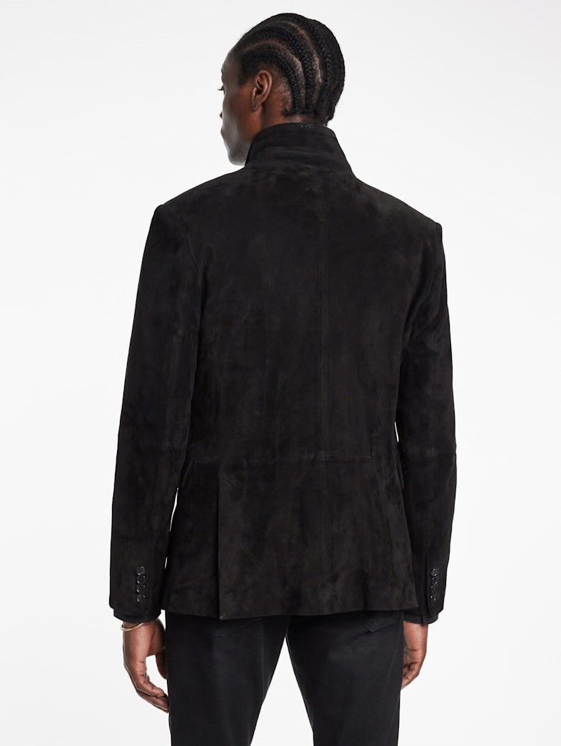 John Varvatos Rind Suede Jacket EU 50 USA 40 Size US M / EU 48-50 / 2 - 8 Thumbnail