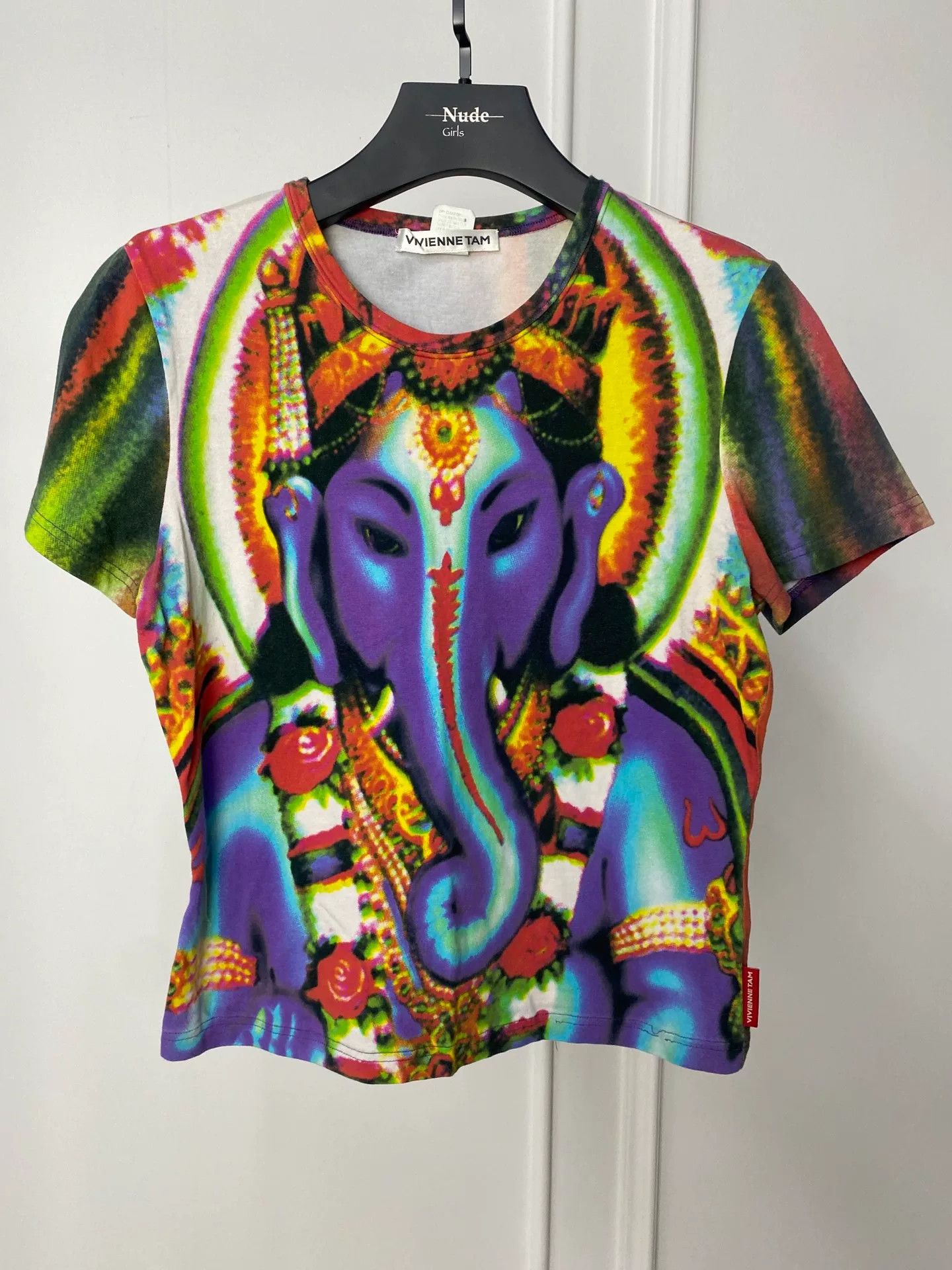 Vivienne Tam vivienne tam short sleeve elephant graphic top Size S / US 4 / IT 40 - 1 Thumbnail