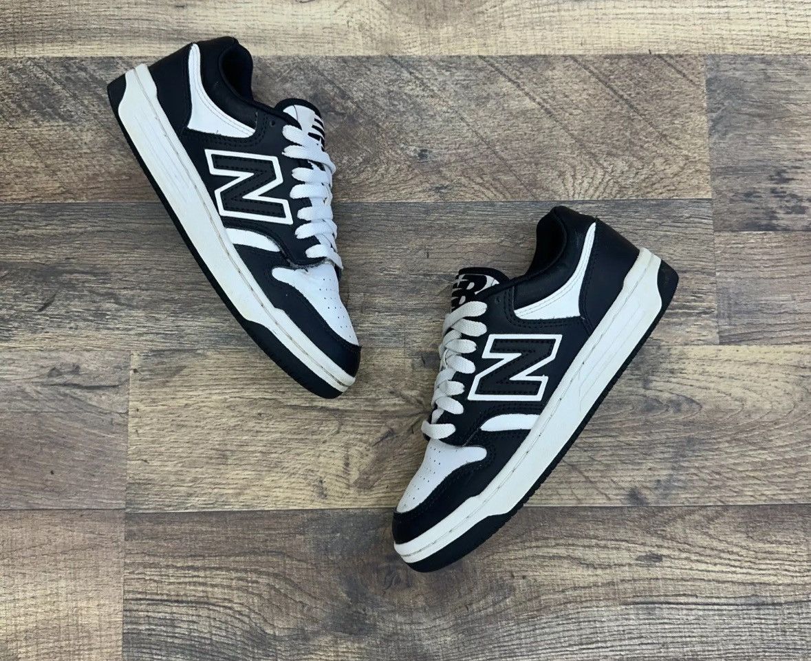 New Balance New Balance 480 Black white Kids Size US 4.5 / IT 34.5 - 1 Thumbnail