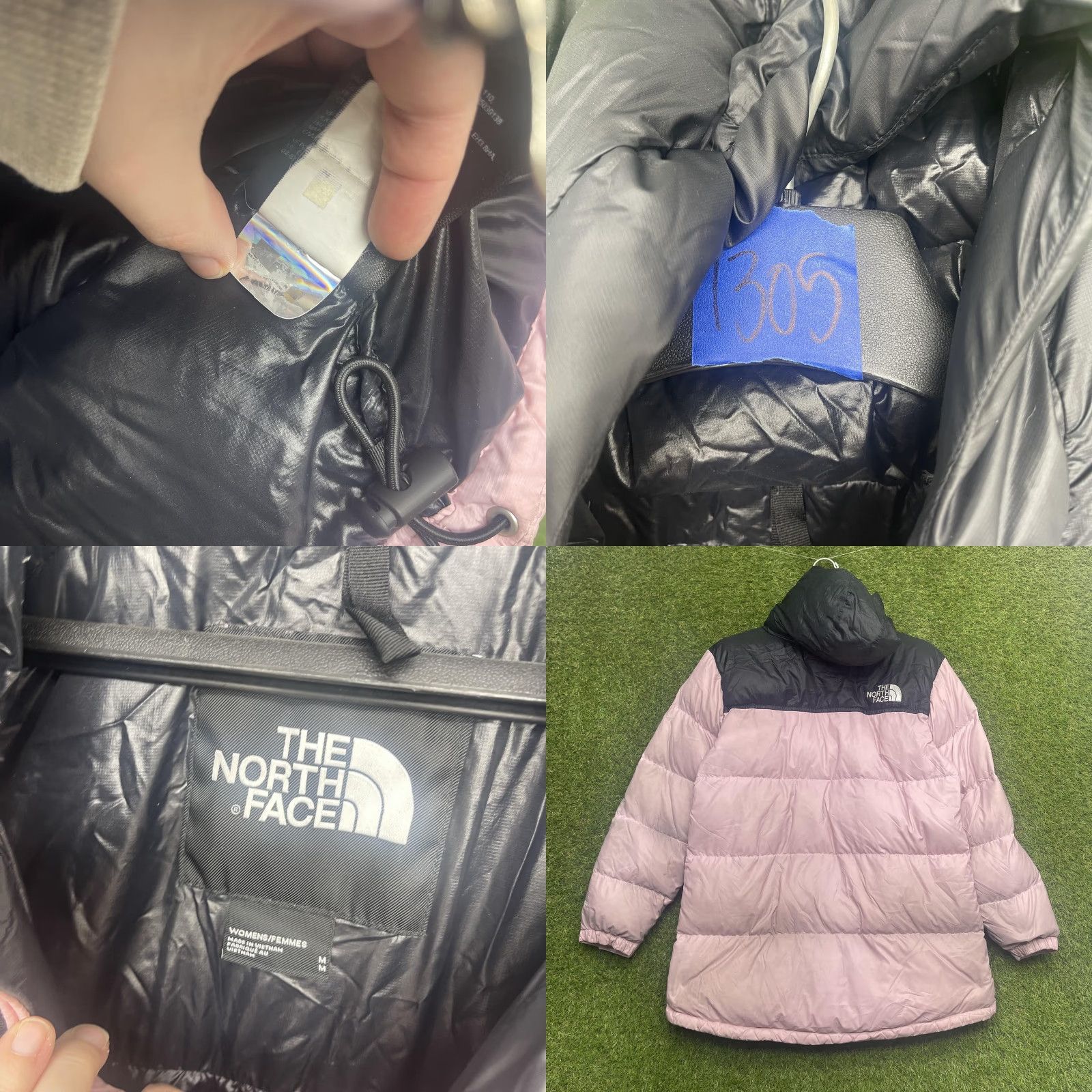 The North Face The North Face Jacket Womens Medium Neptuse Pink Hooded Puffer Insulated Ski Size M / US 6-8 / IT 42-44 - 9 Thumbnail