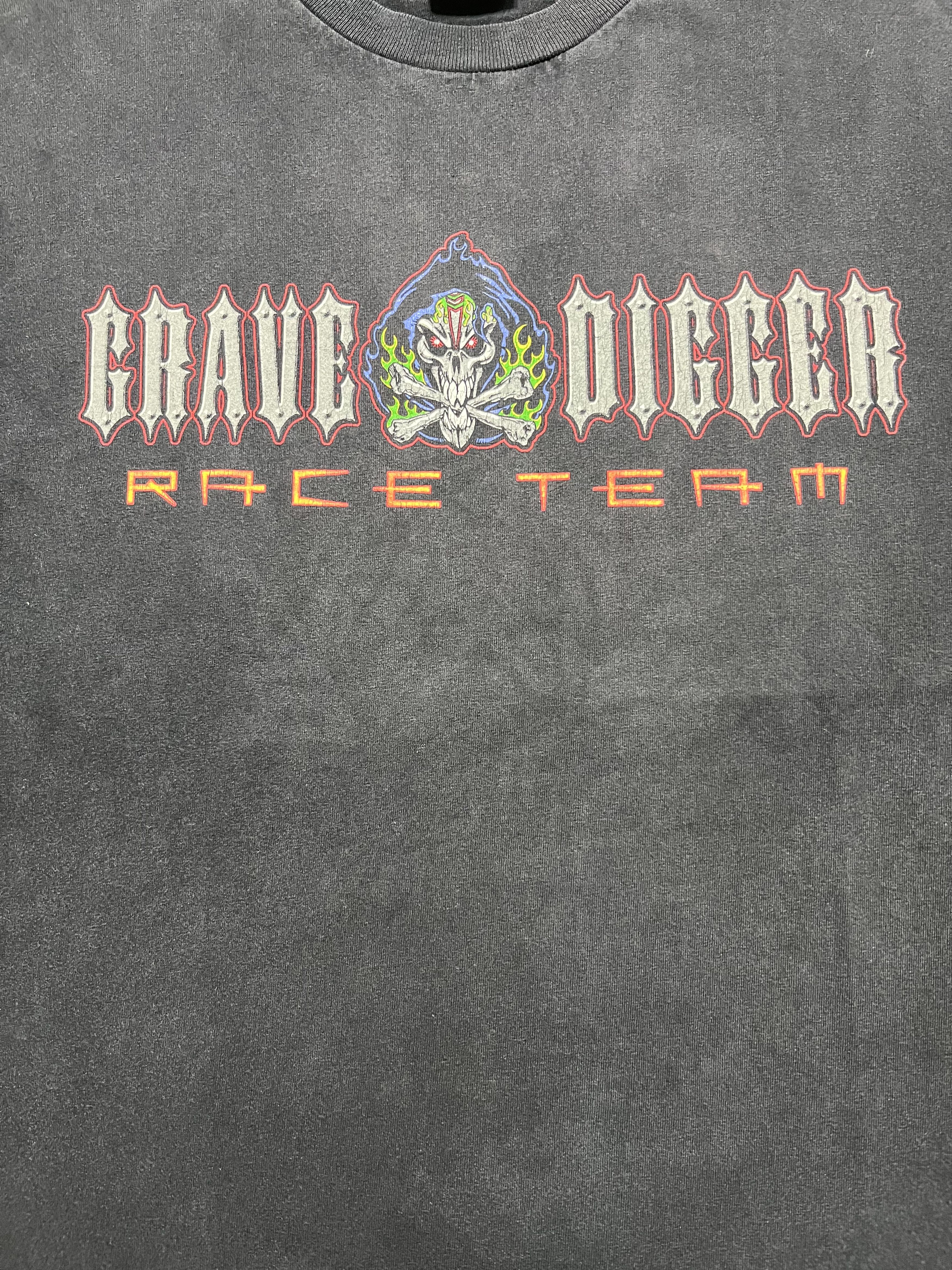 Vintage Vintage Grave Digger Longsleeve Size US XL / EU 56 / 4 - 3 Thumbnail