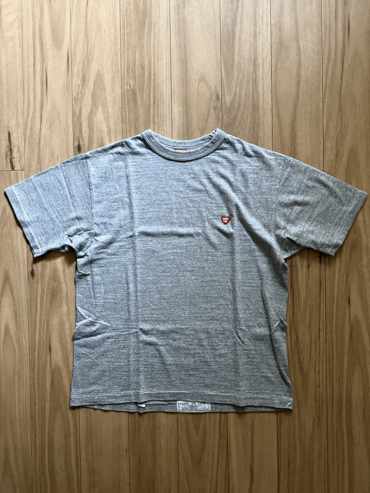 Human Made x2 OG Human Made Nigo Loopwheel Heart Embroidered logo Tee Size US XL / EU 56 / 4 - 6 Thumbnail