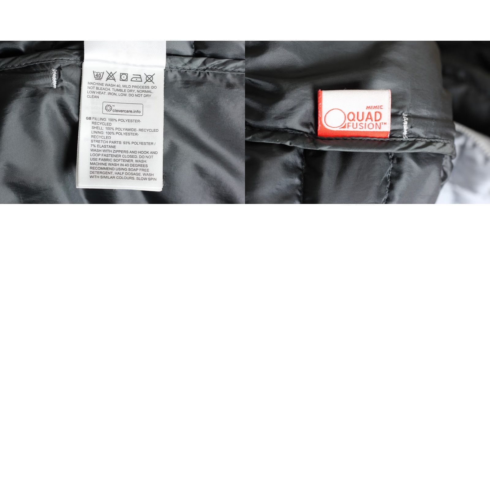 Vintage Haglöfs Essens Mimic Hooded Lightweight Jacket Women M Grey Hiking, Casual, Travel, Quilted, All Seasons Mens Womens Bags & Accessories Size M / US 6-8 / IT 42-44 - 8 Thumbnail