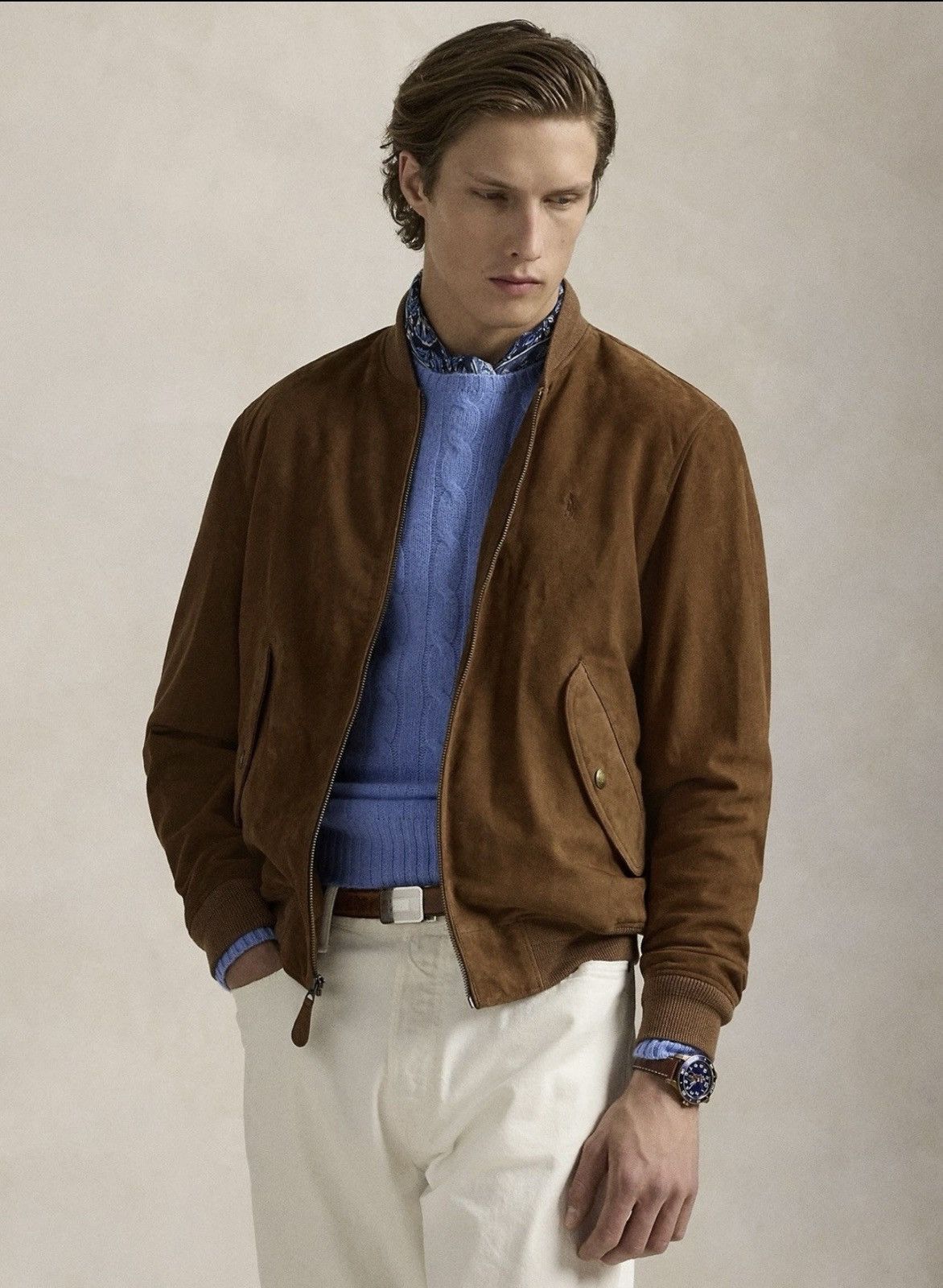 Polo Ralph Lauren Ralph Lauren Polo Suede Jacket Medium Size US M / EU 48-50 / 2 - 1 Thumbnail