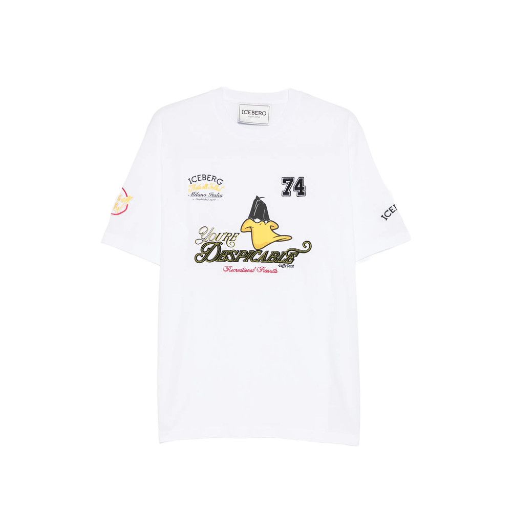 Iceberg Iceberg WHITE T-Shirts & Vests - T-Shirts Size US XXL / EU 58 / 5 - 1 Thumbnail