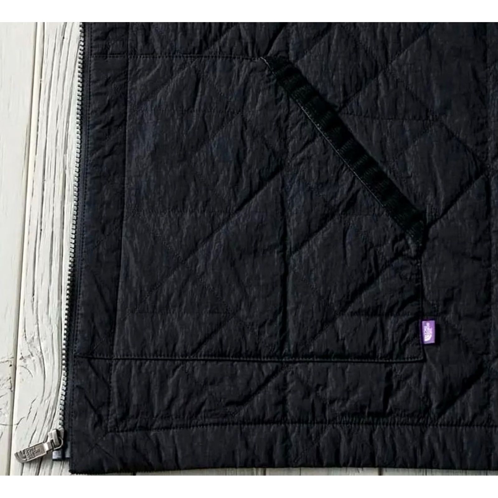 The North Face Purple Label THE NORTH FACE PURPLE LABEL Cape Unisex Black One Size Quilting Field Mountain Vintage Shirt Size US M / EU 48-50 / 2 - 4 Thumbnail
