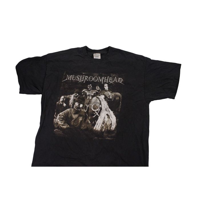 Vintage Vintage Early 00's Mushroomhead Grunge Rock Band Tee Shirt B