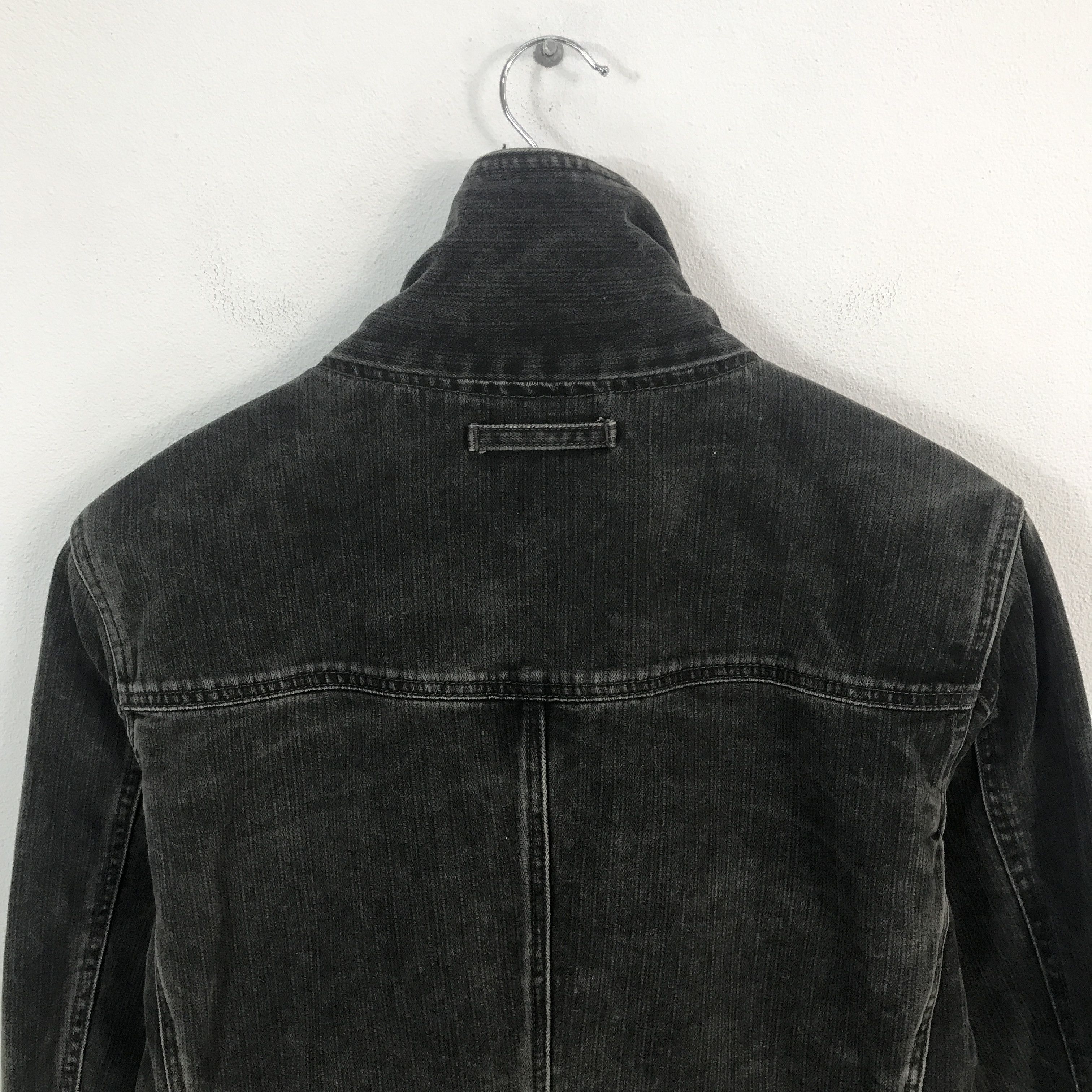 Japanese Brand × L7 Real Hip Rare L7 real hip black denim zipper jacket Size US M / EU 48-50 / 2 - 4 Thumbnail