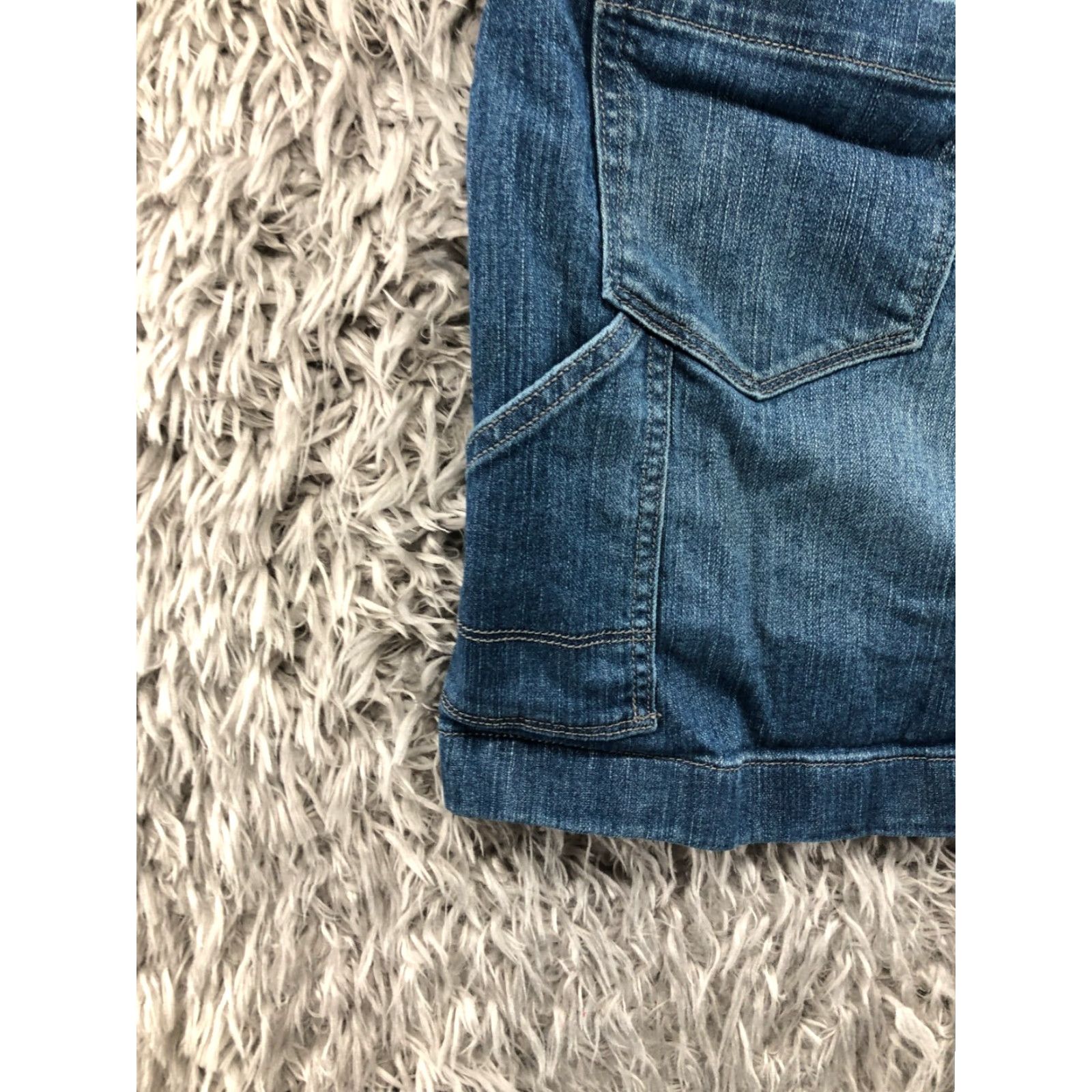 Old Navy Old Navy Denim Mini Midi Skirt Womens Size 10 Blue Jean Size 32" / US 10 / IT 46 - 6 Thumbnail
